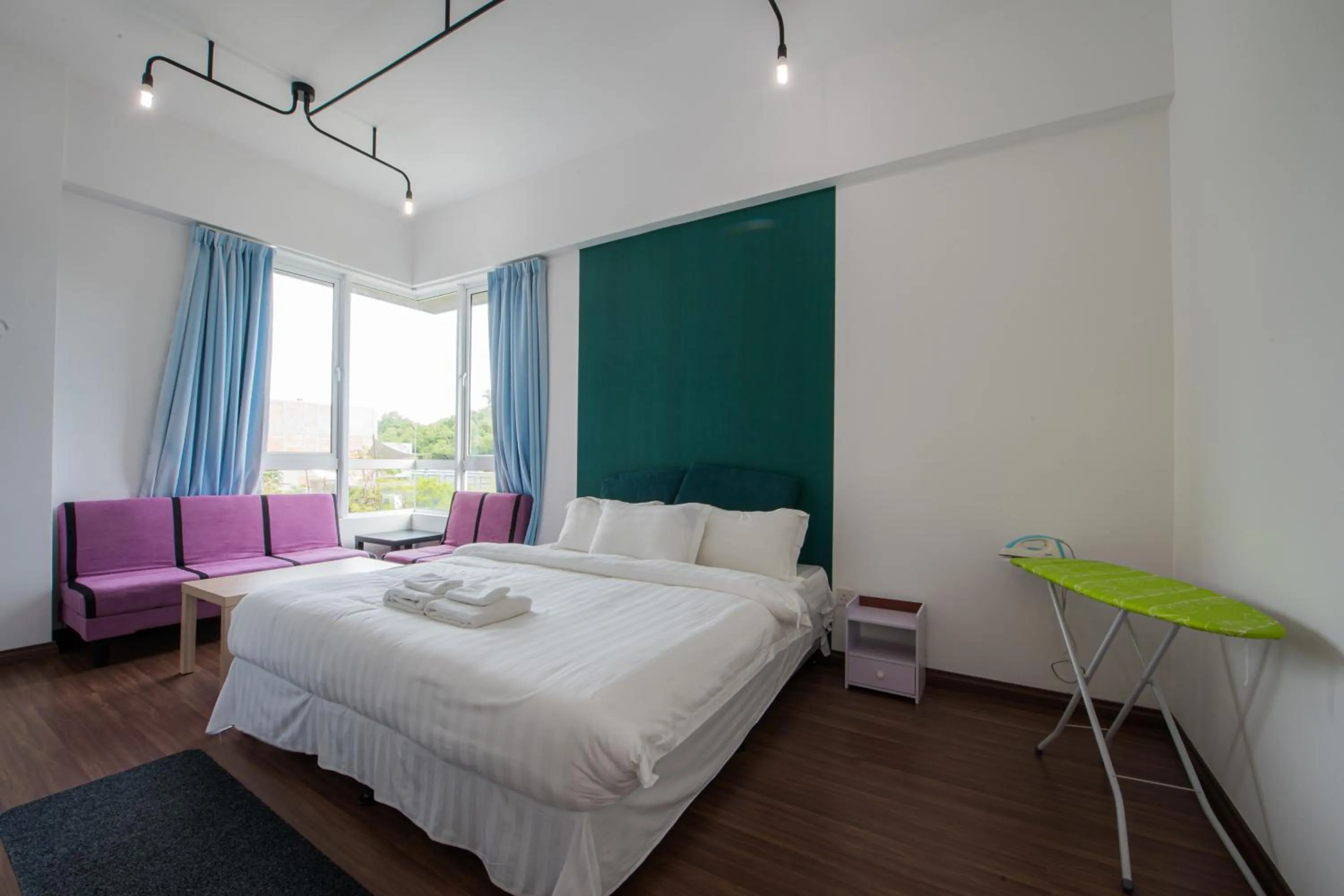 Bed in Trival Broadway Hut Homestay Sri Indah, Sandakan