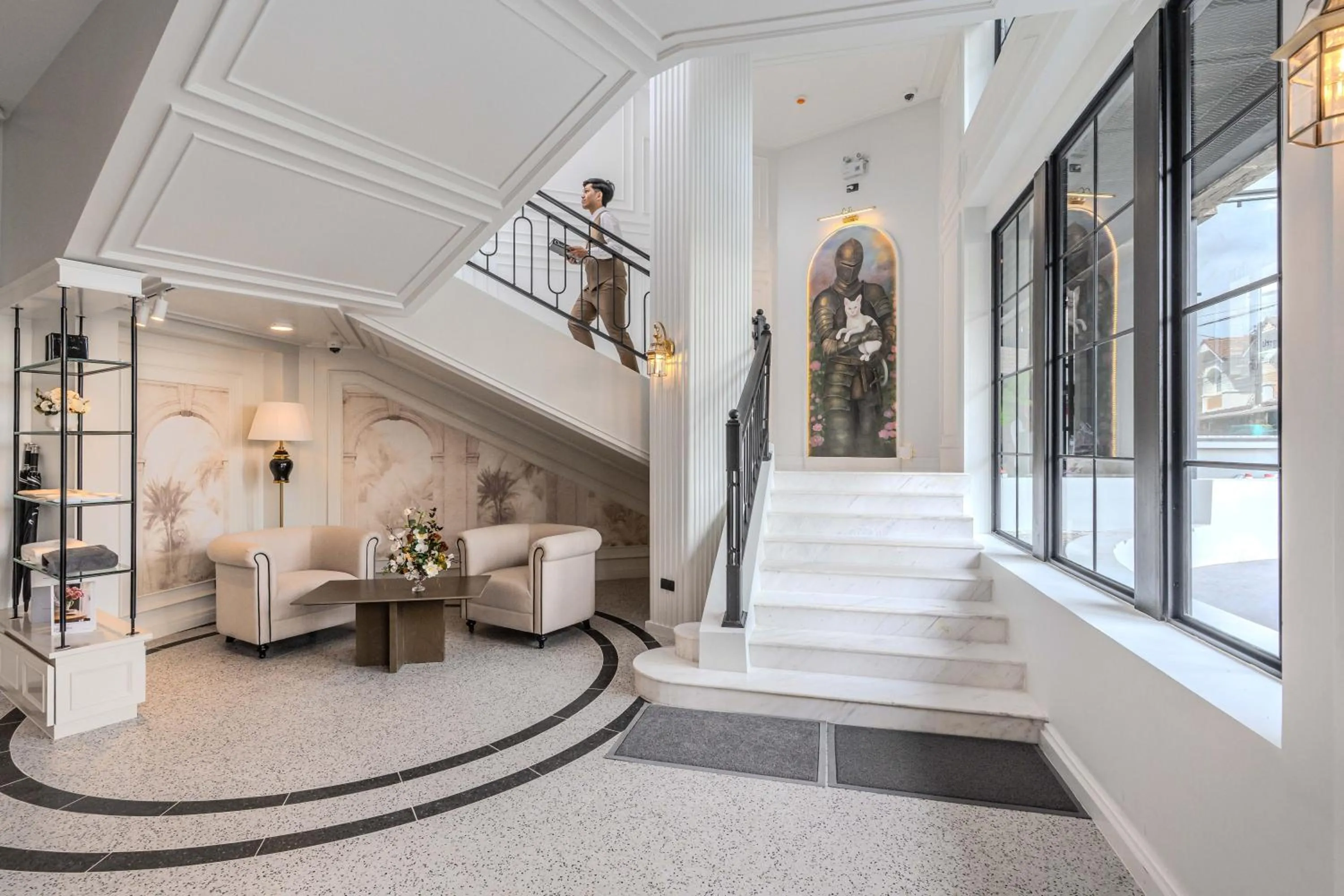 Seating area in Chateau Du Village Patong