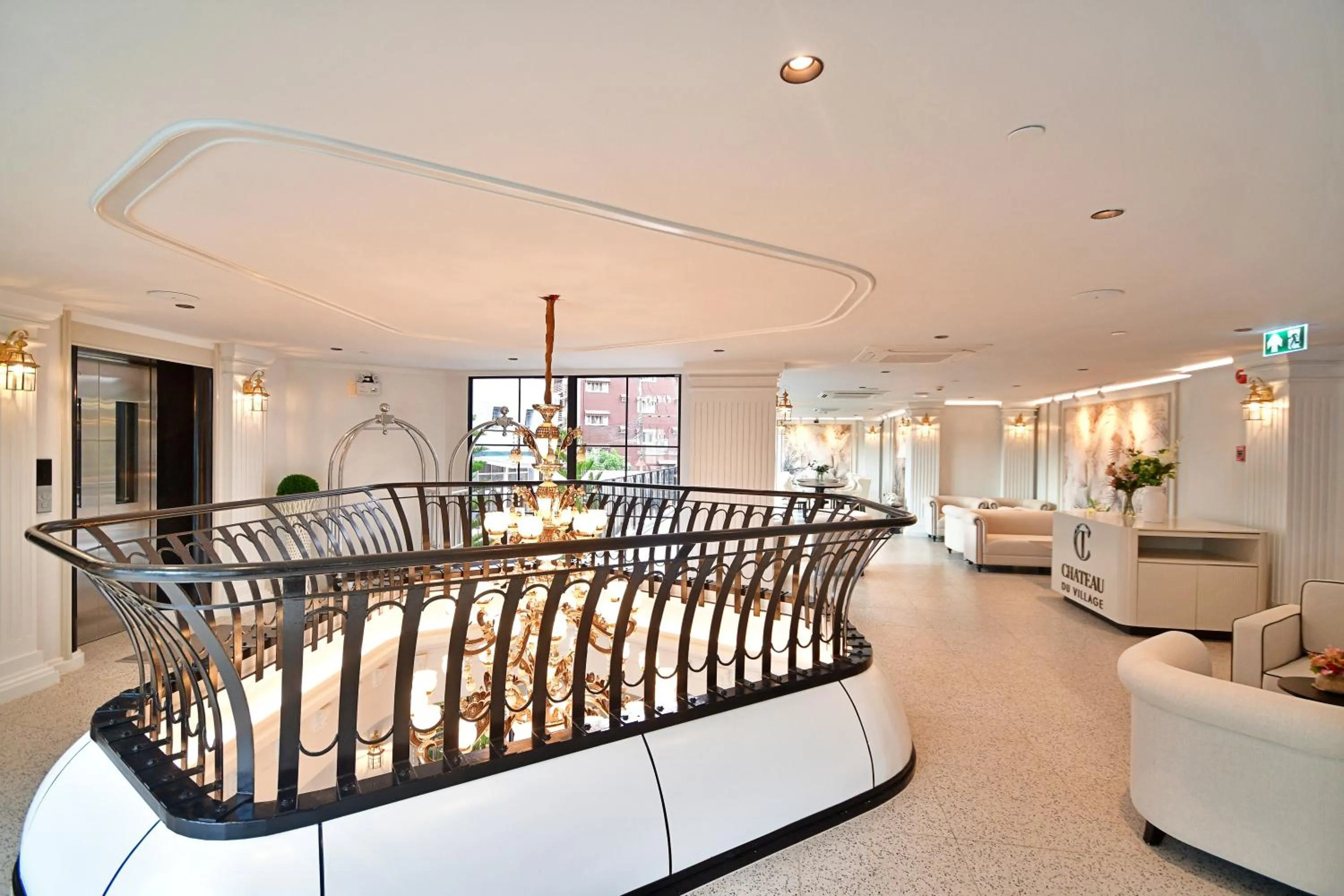 Seating area in Chateau Du Village Patong