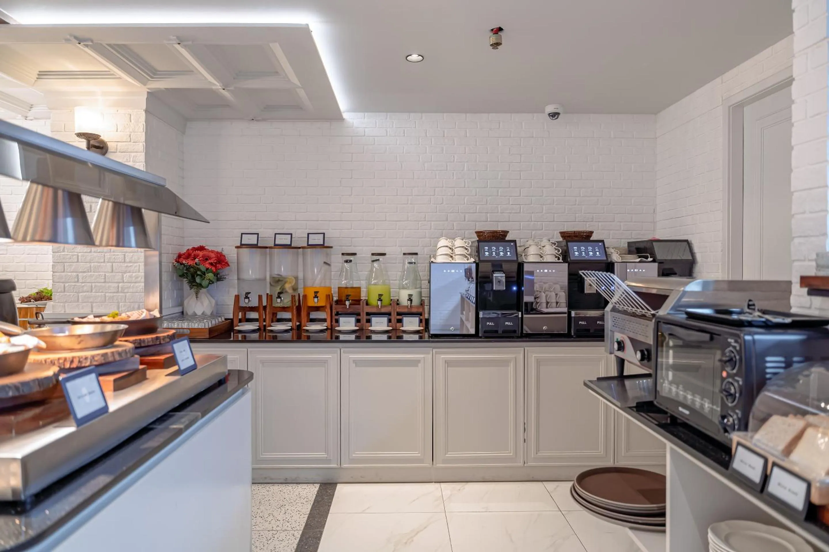 Buffet breakfast in Chateau Du Village Patong