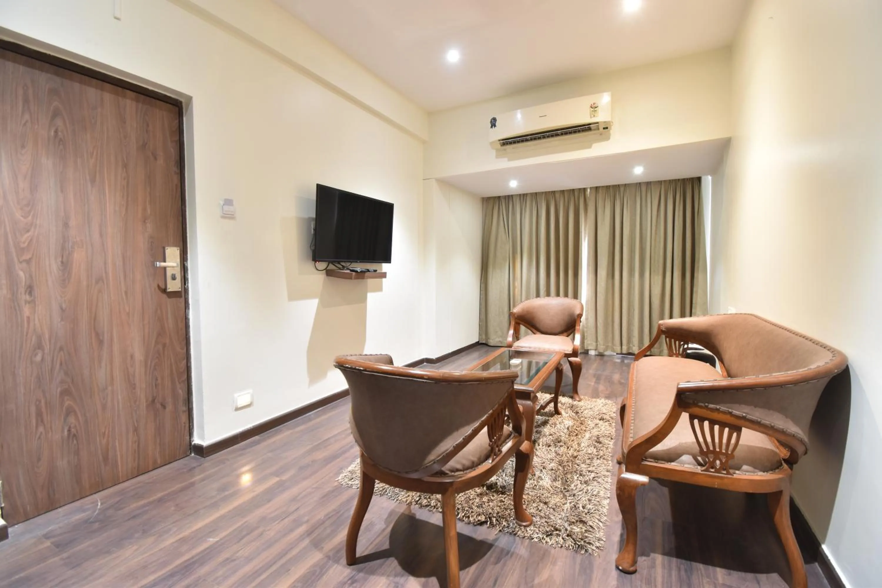 Seating area in The Aarya A Smart Business Hotel