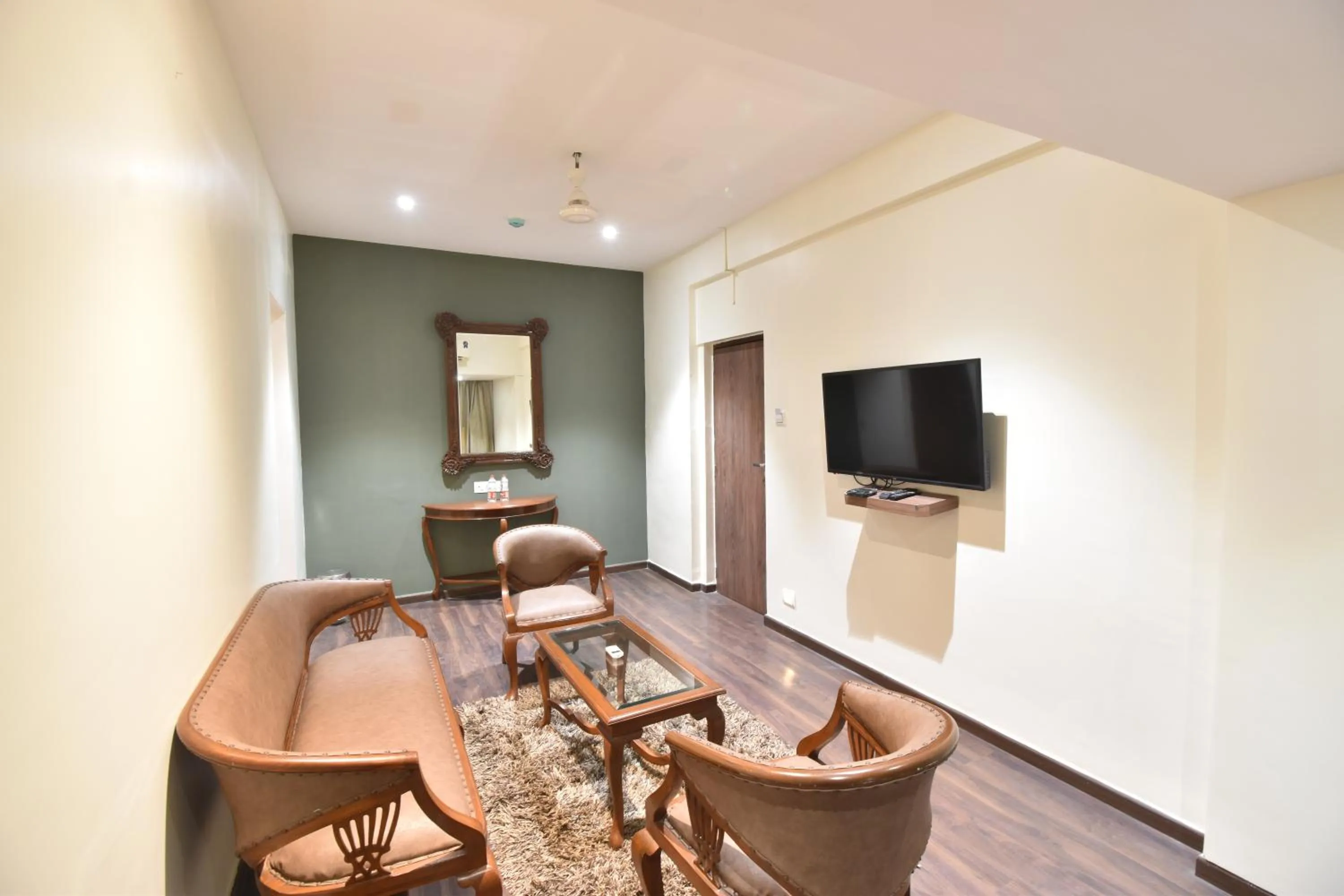 Living room in The Aarya A Smart Business Hotel