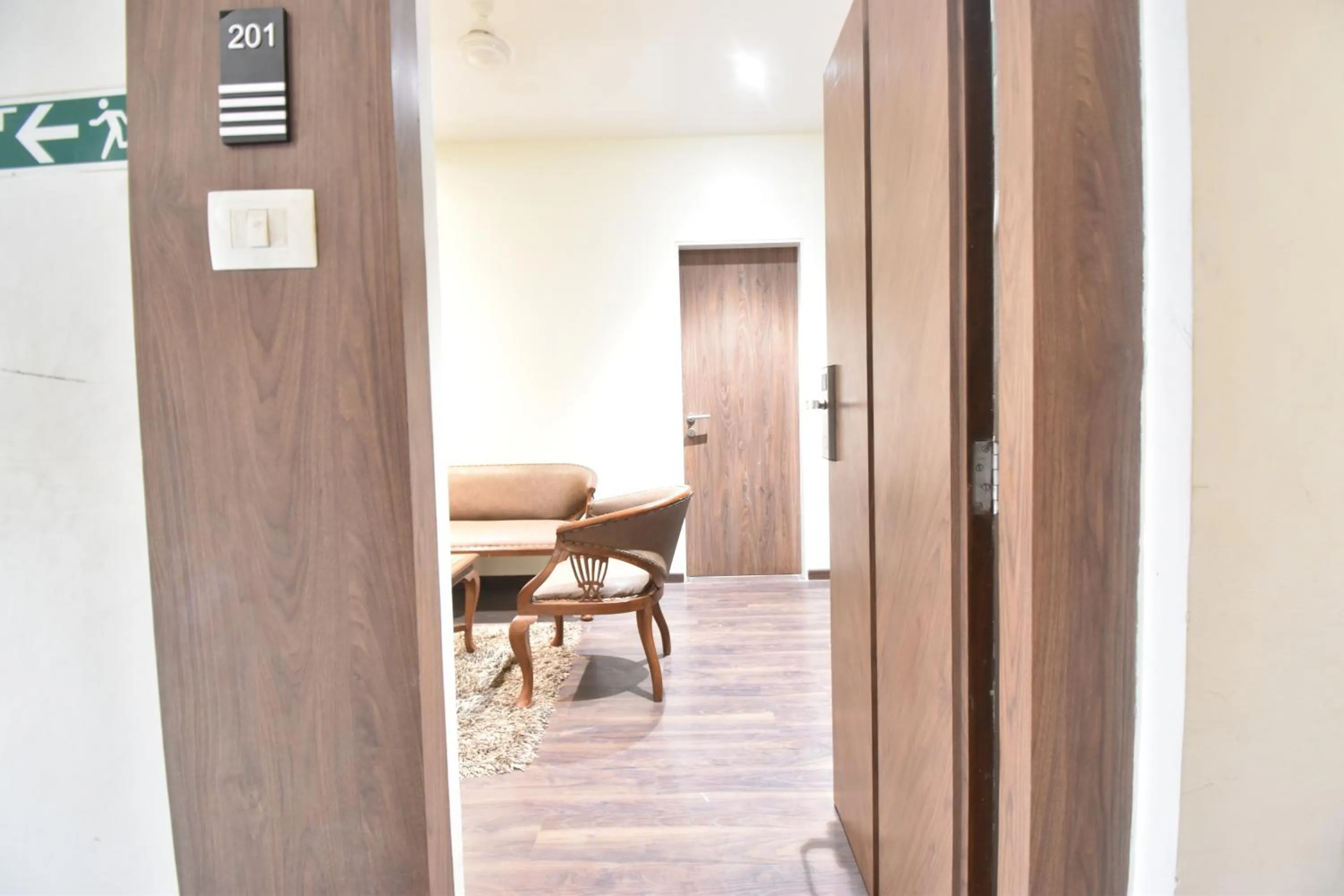 wardrobe in The Aarya A Smart Business Hotel