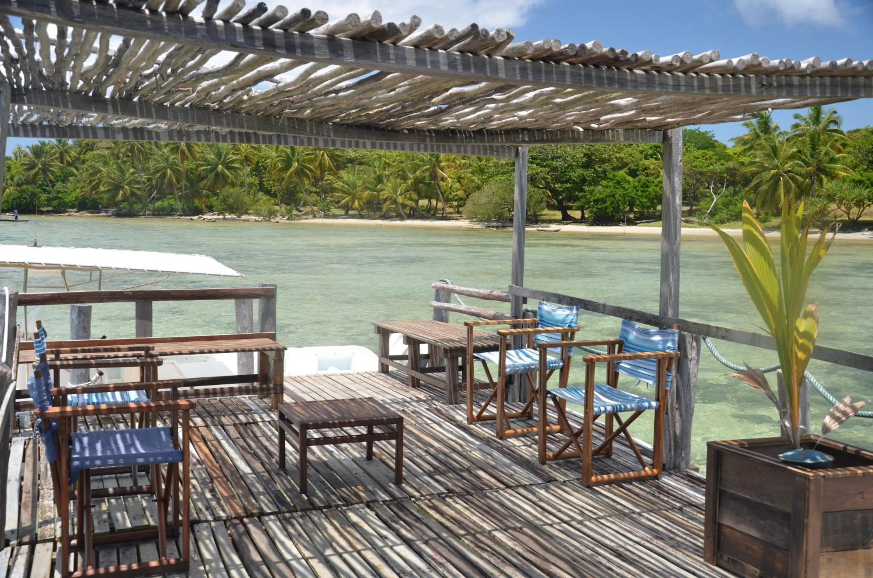 Balcony/Terrace in Boraha Village Ecolodge