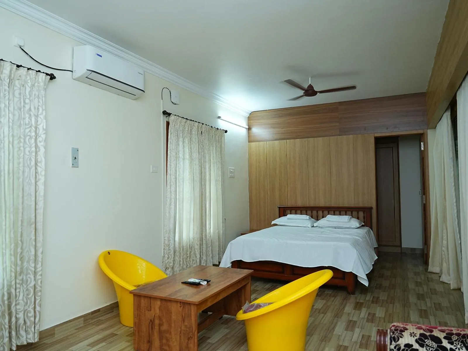 Bed in Virsaa Holiday Home