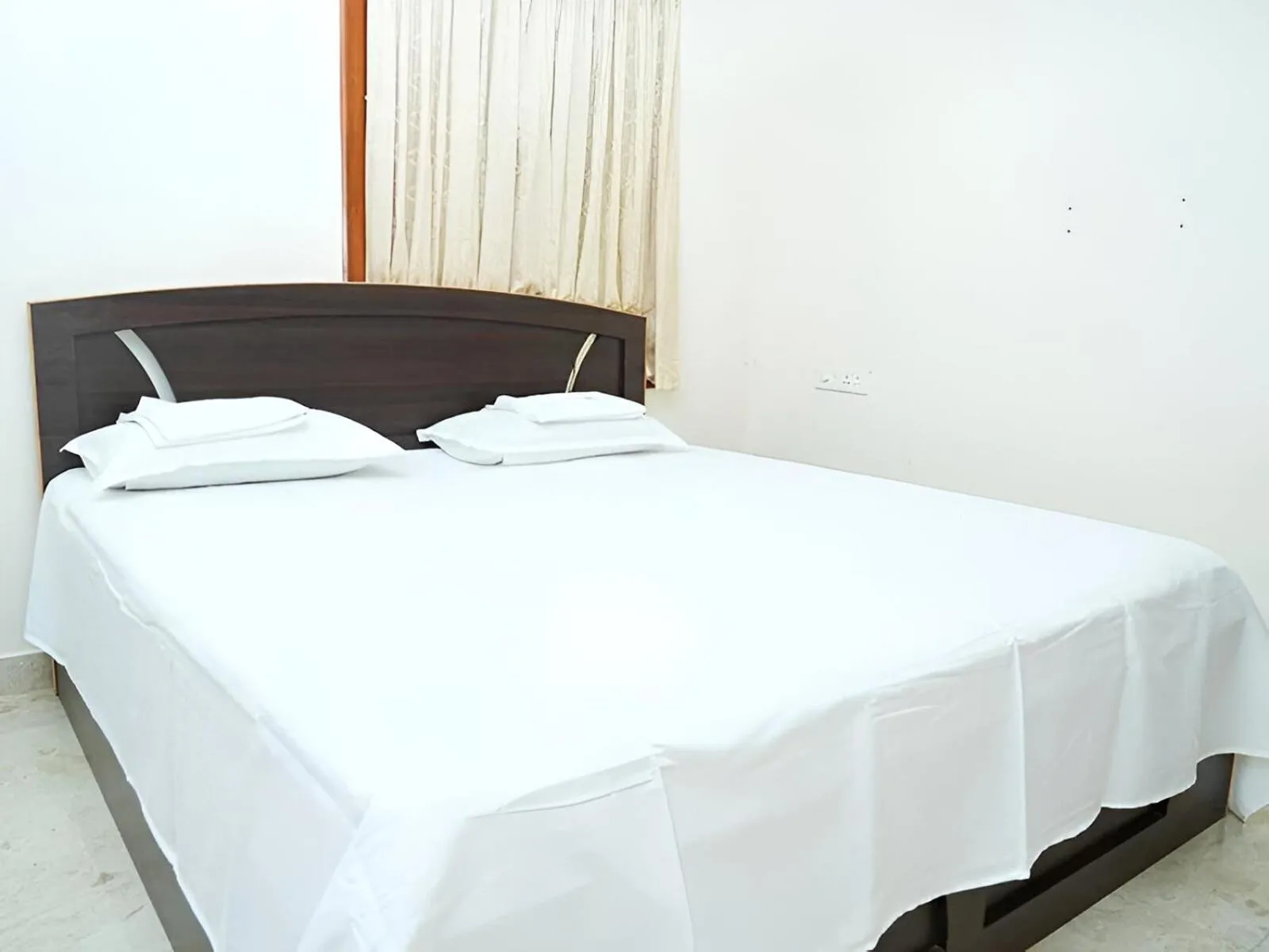 Bed in Virsaa Holiday Home