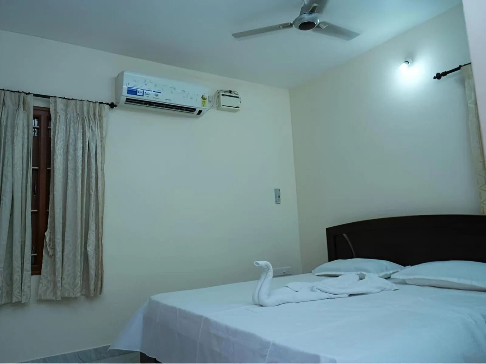 Bedroom, Bed in Virsaa Holiday Home