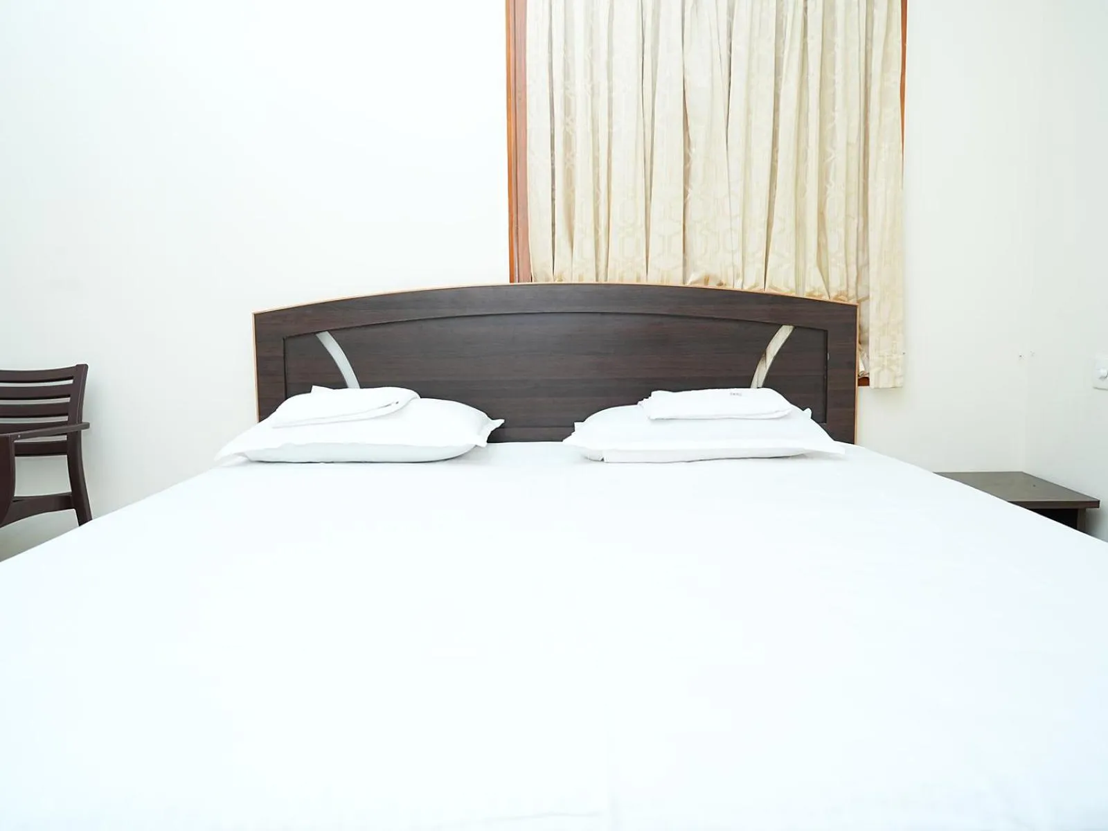 Bed in Virsaa Holiday Home