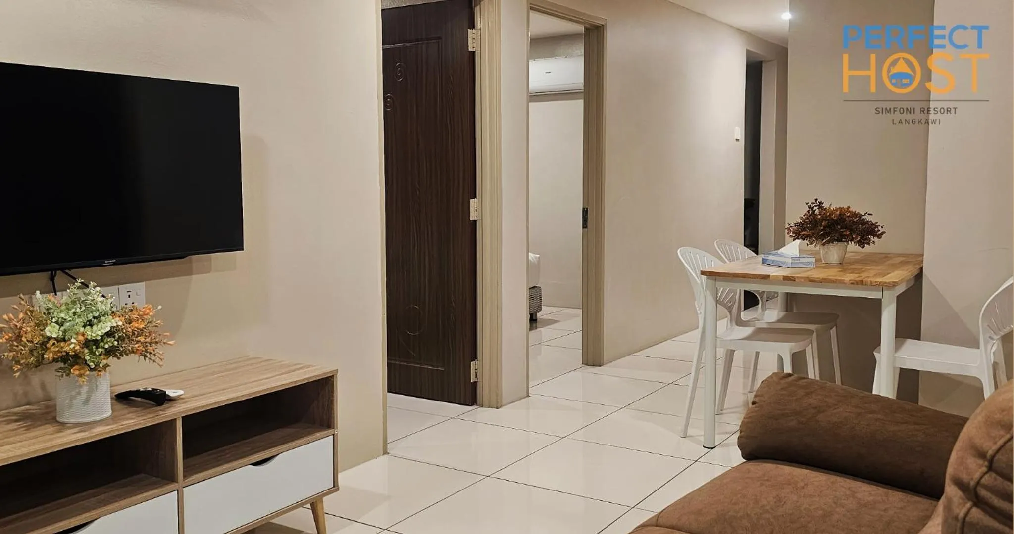 Living room in Simfoni Resort Langkawi by Perfect Host