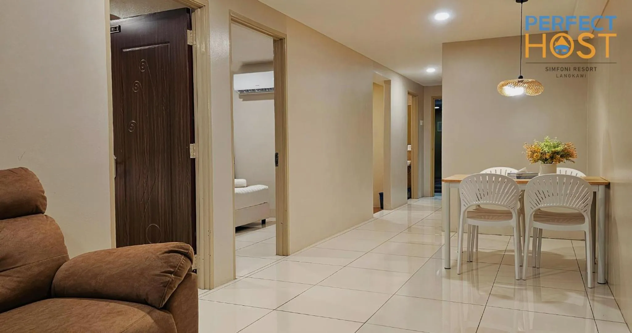 Living room in Simfoni Resort Langkawi by Perfect Host