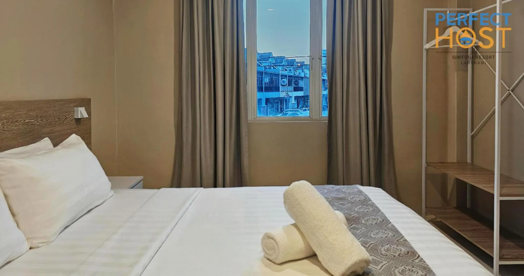 Bedroom, Bed in Simfoni Resort Langkawi by Perfect Host