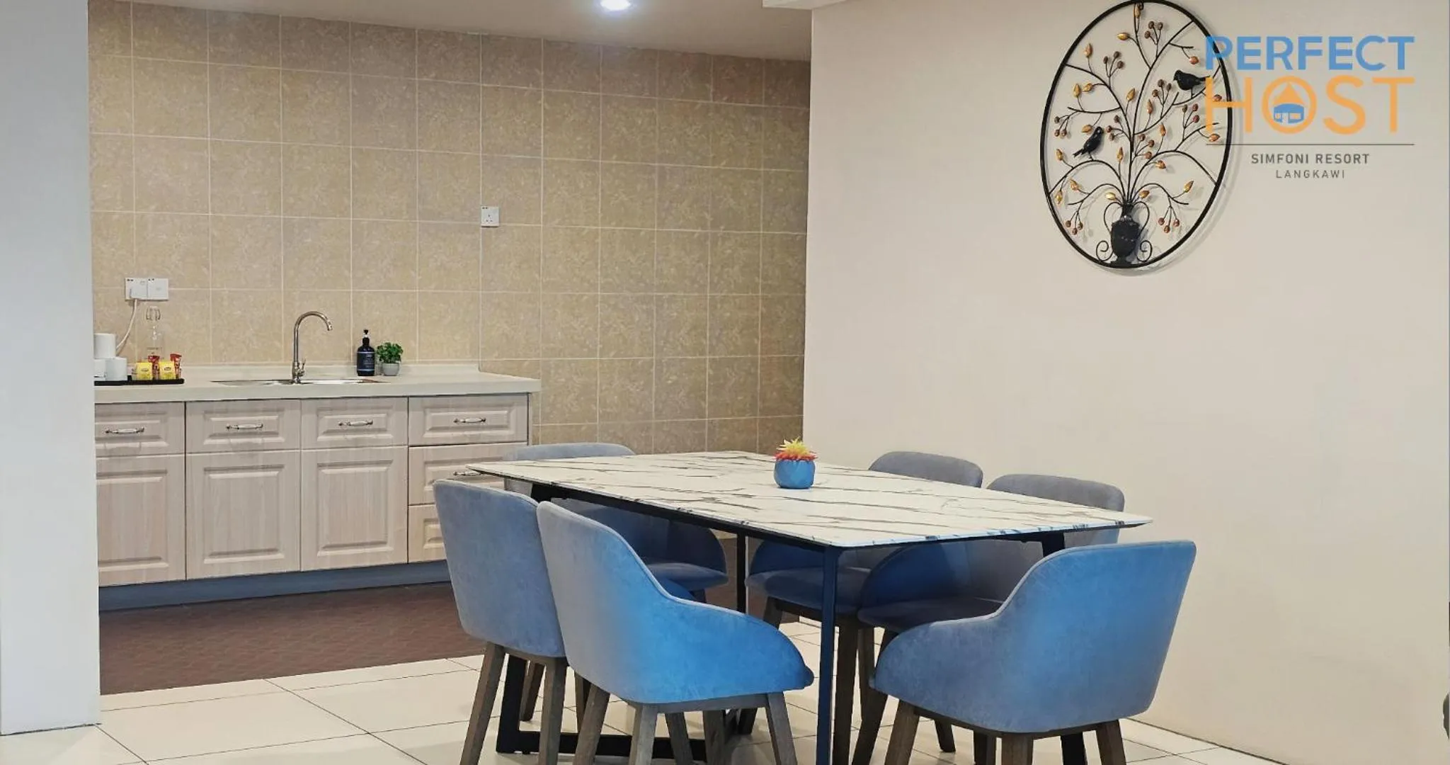 Living room in Simfoni Resort Langkawi by Perfect Host