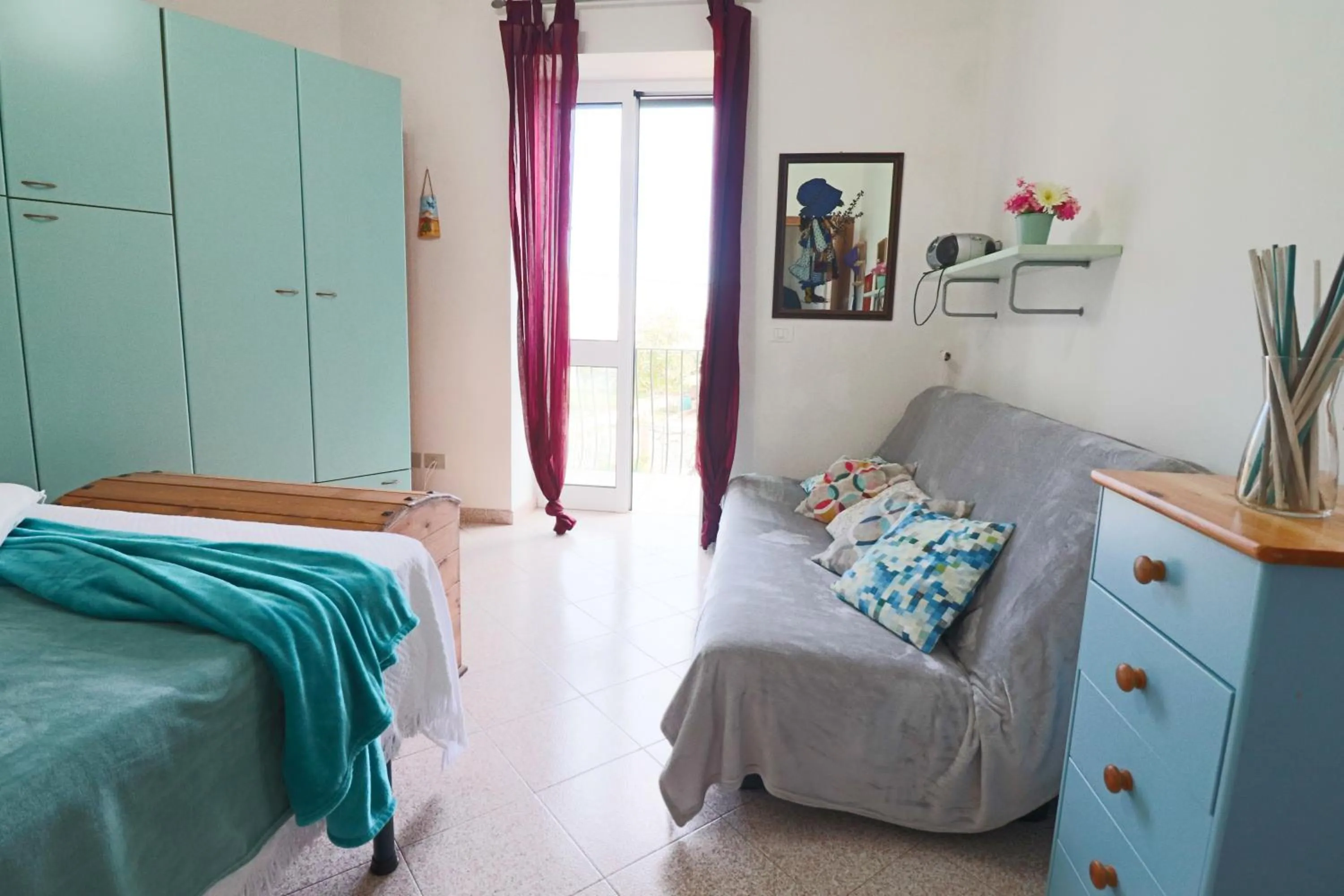 Bed in Jasmines House Otranto