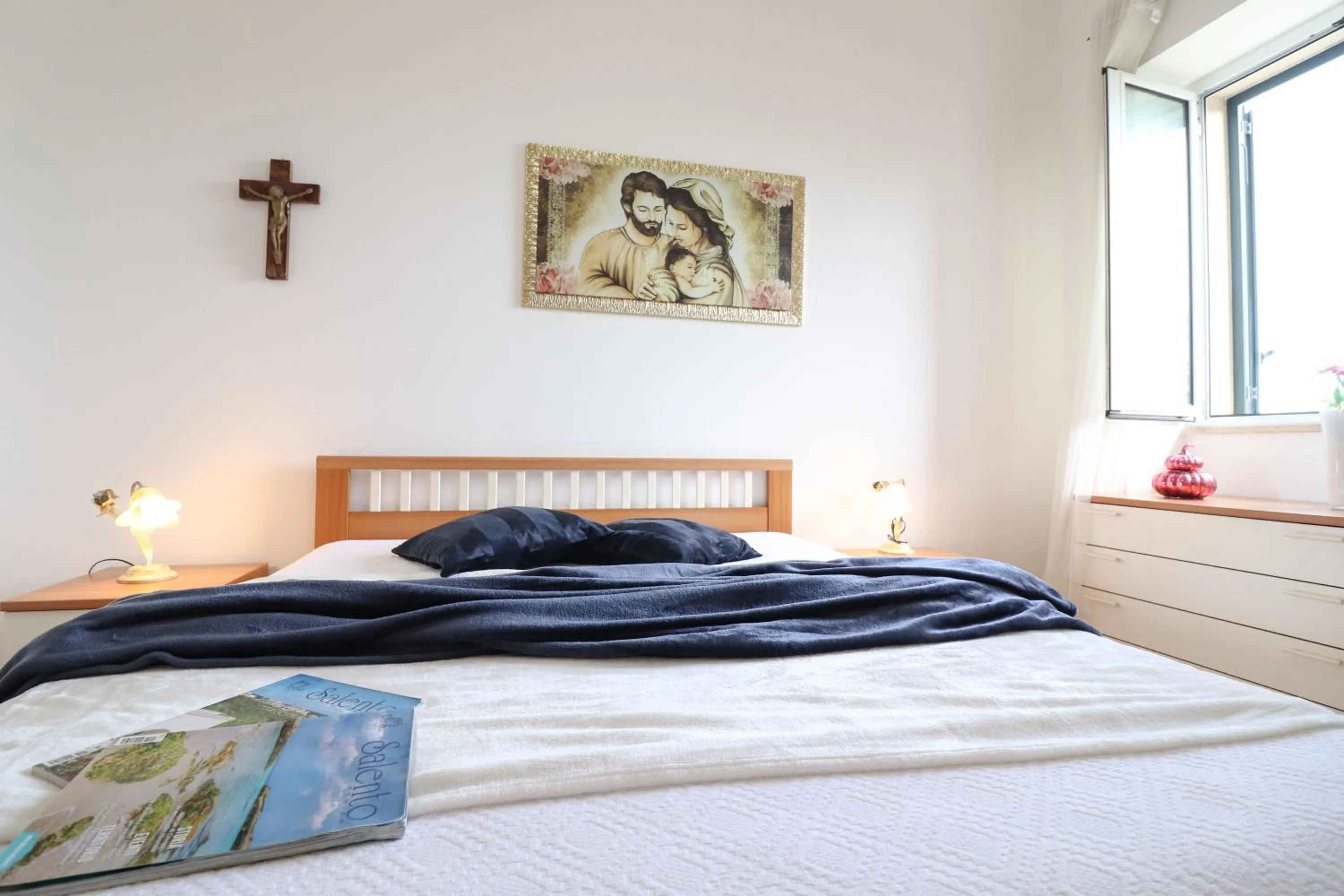 Bed in Jasmines House Otranto