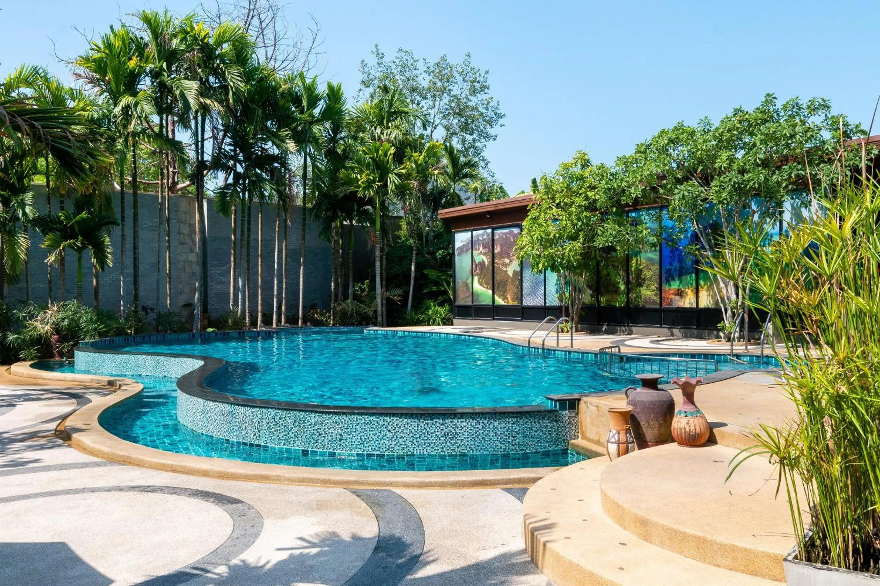 Swimming pool in The Tama Hotel- SHA Plus