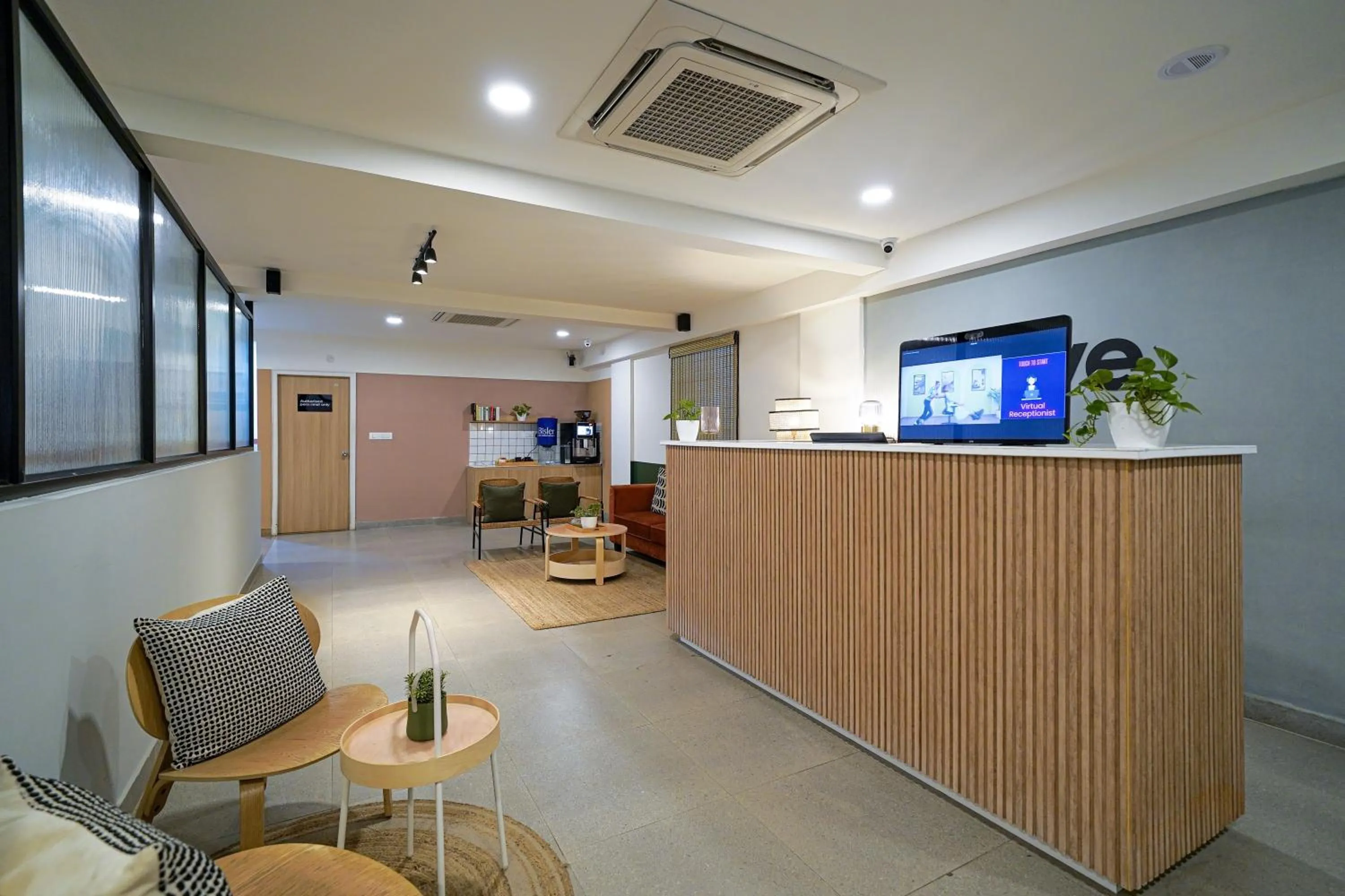 Lobby or reception in Olive Zip Koramangala 4th Block by Embassy Group