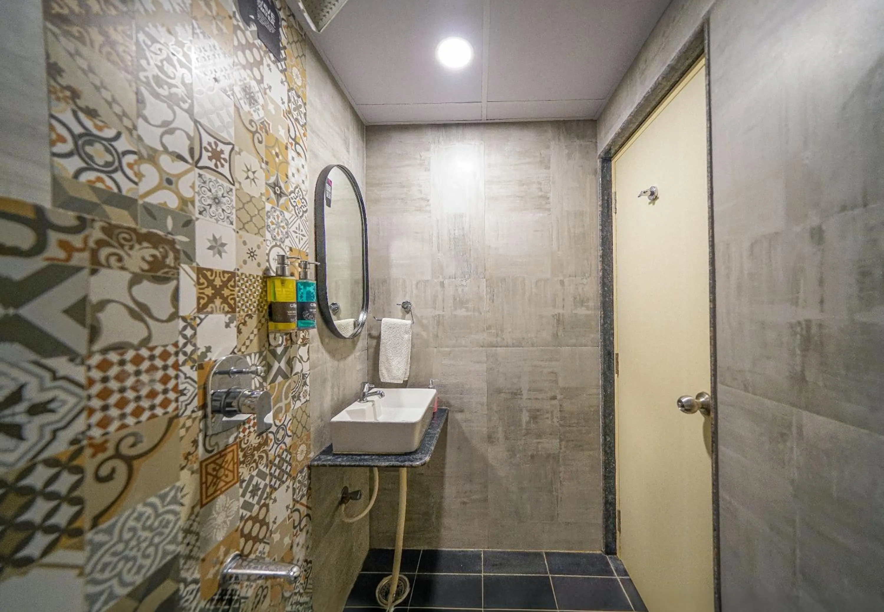 Bathroom in Olive Zip Koramangala 4th Block by Embassy Group