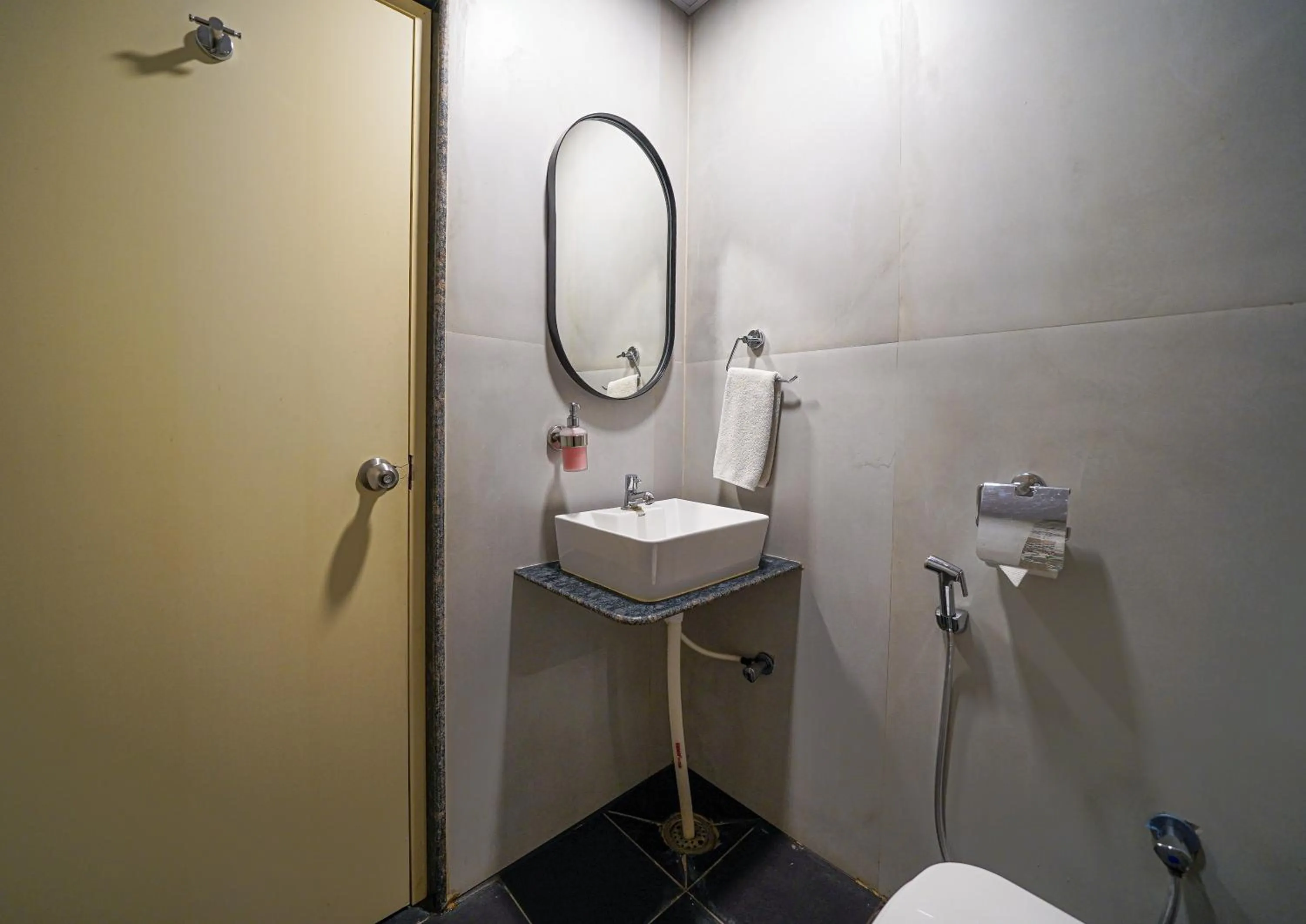 Bathroom in Olive Zip Koramangala 4th Block by Embassy Group