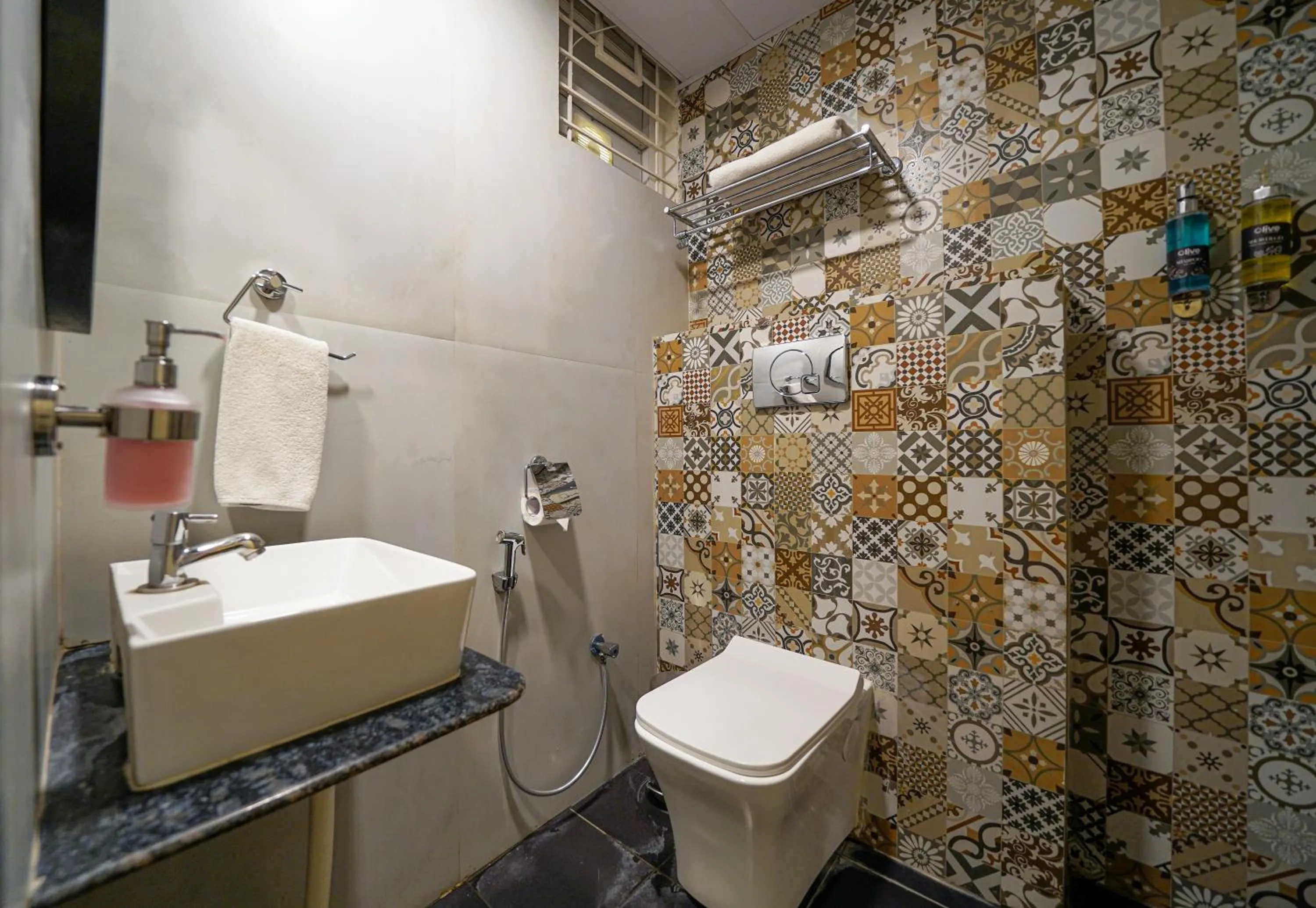 Toilet in Olive Zip Koramangala 4th Block by Embassy Group