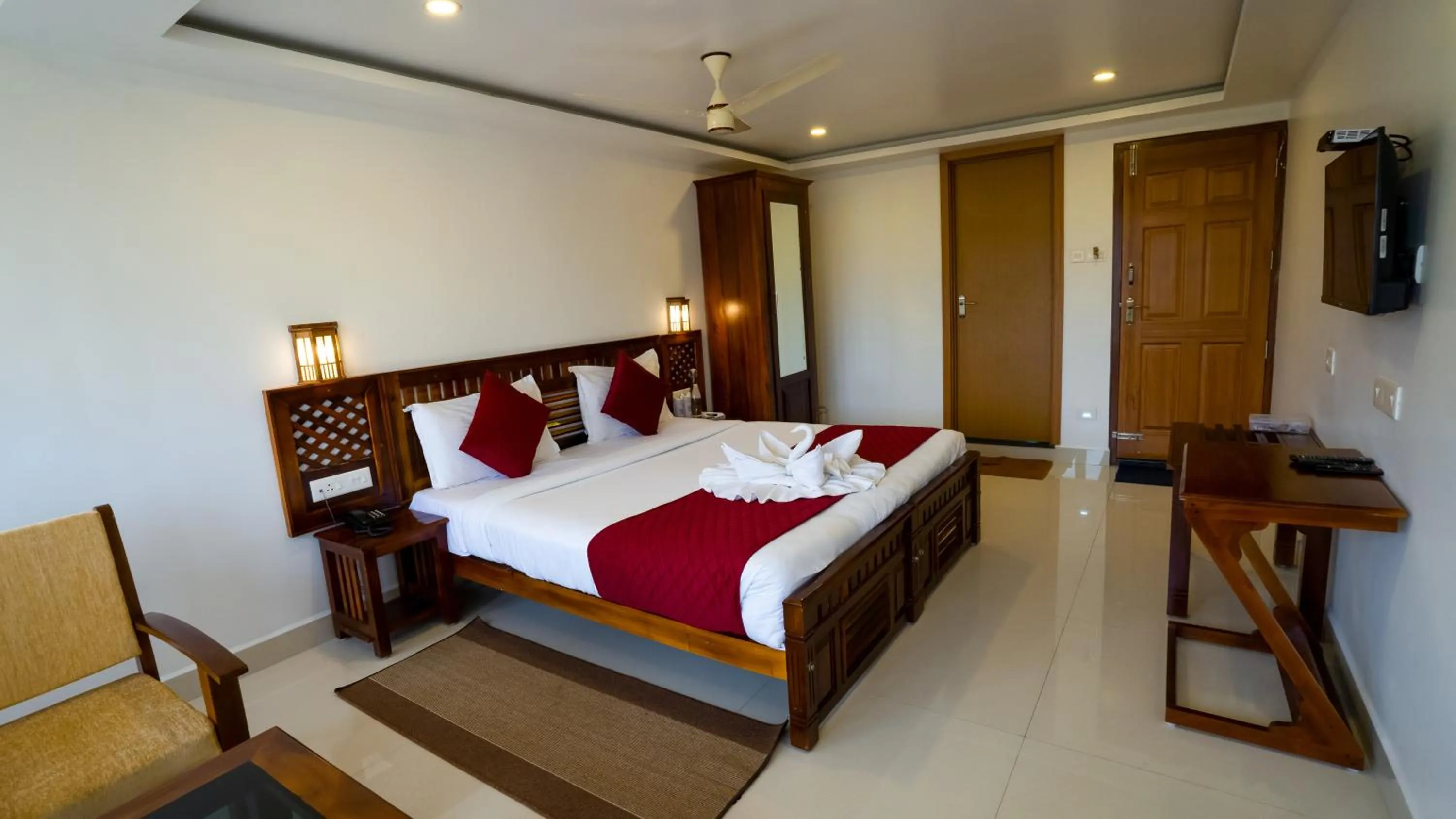 Bed in Carmel Top Munnar