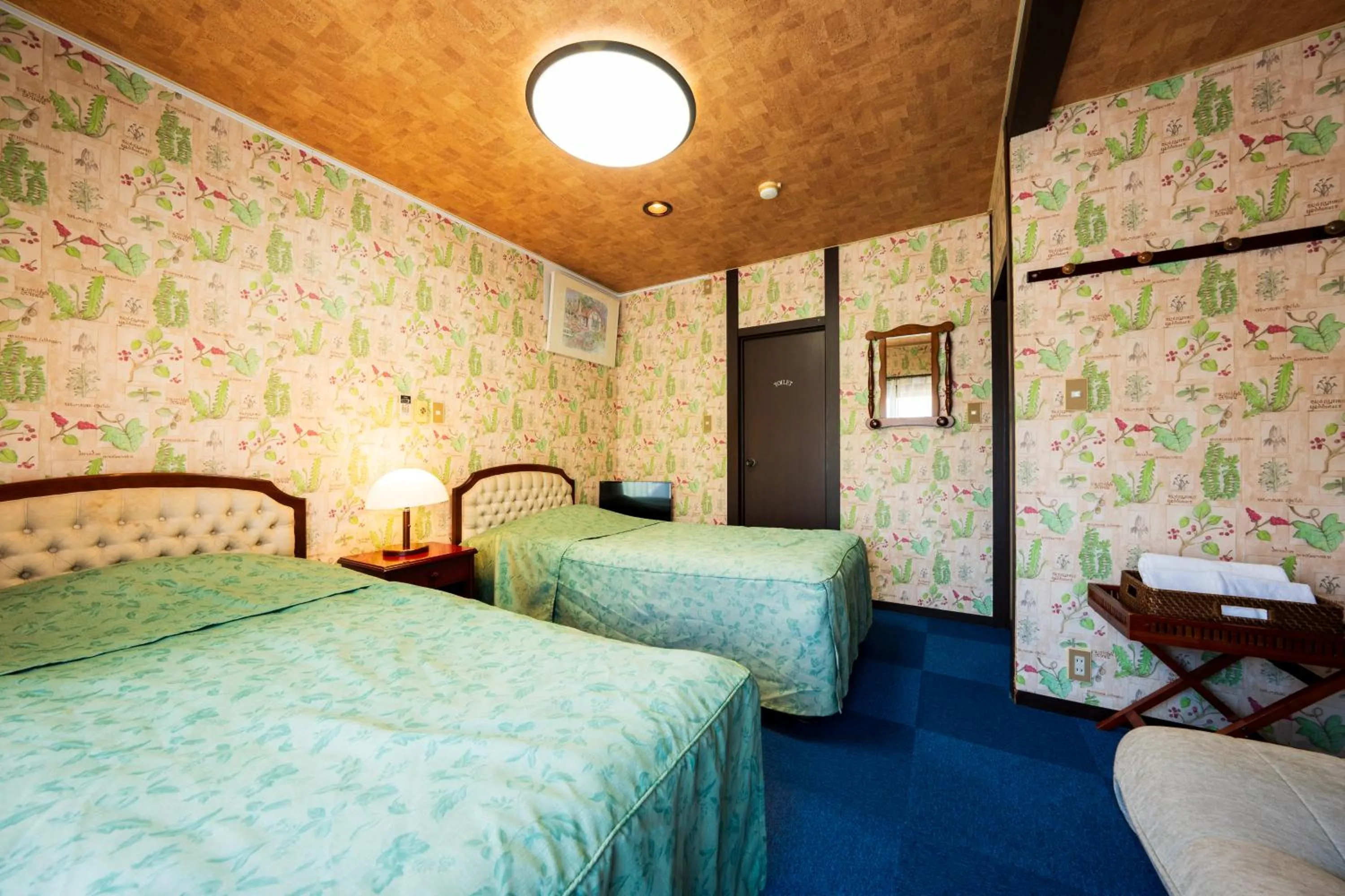 Bed in Pension Yufuin