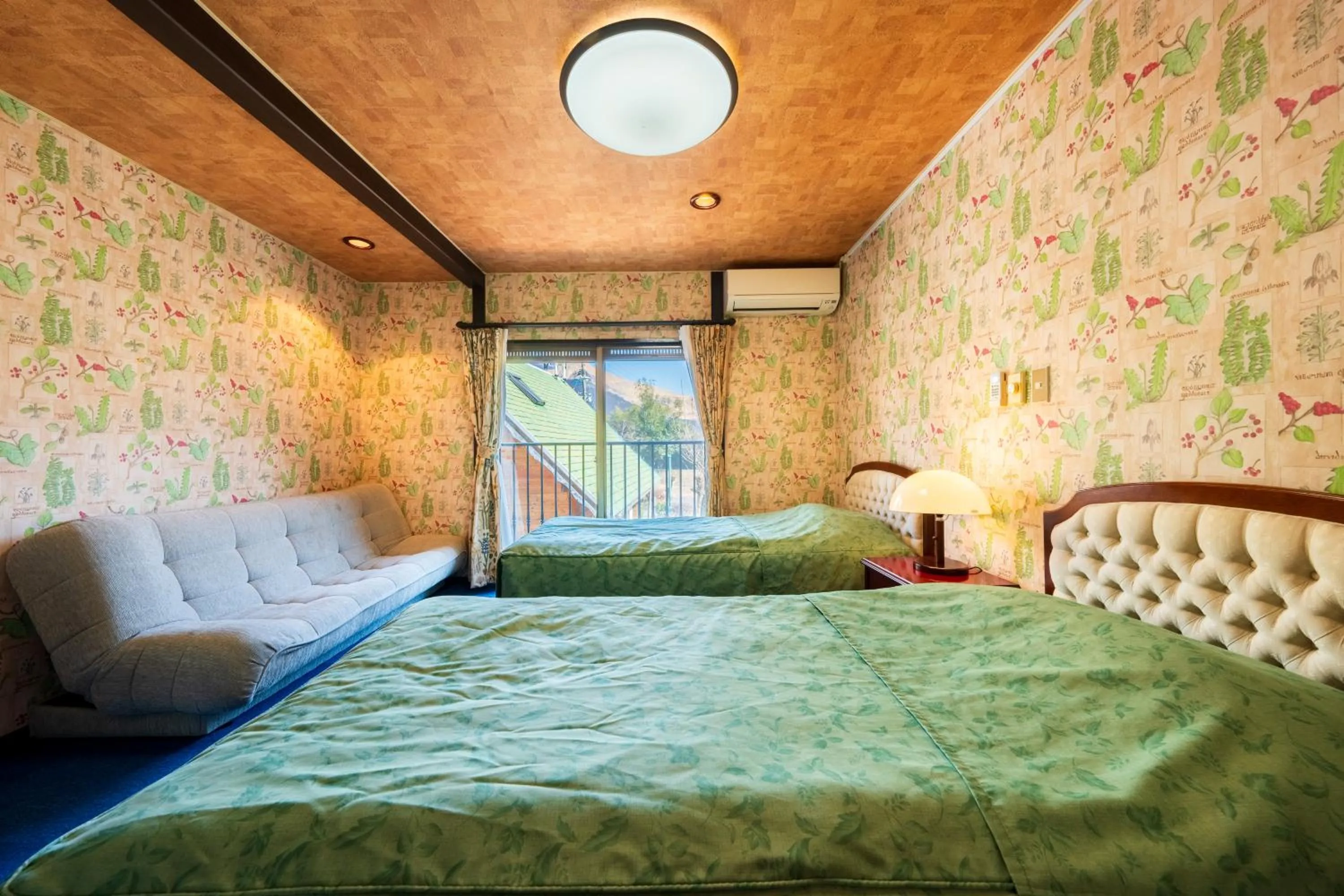 Bed in Pension Yufuin