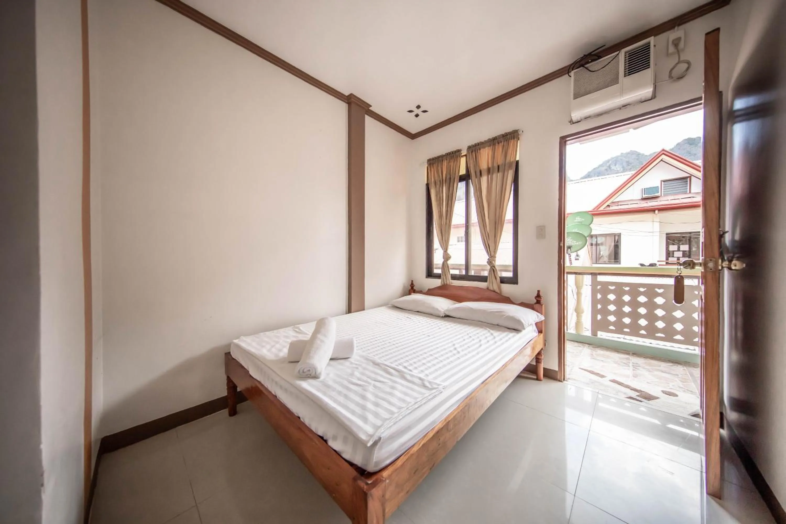 Bed in Zaniya's Pension