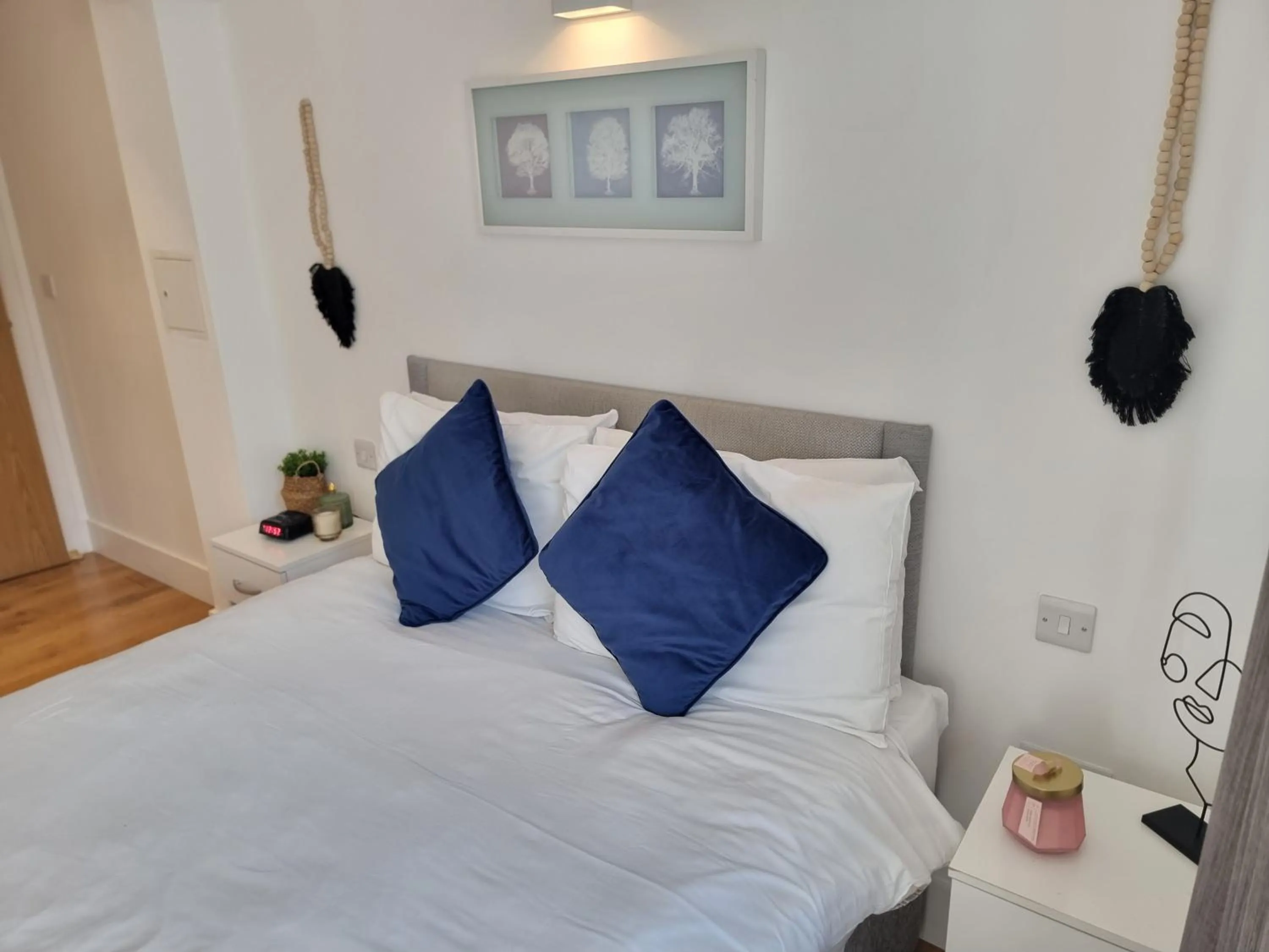 Bed in Shard View Apartments