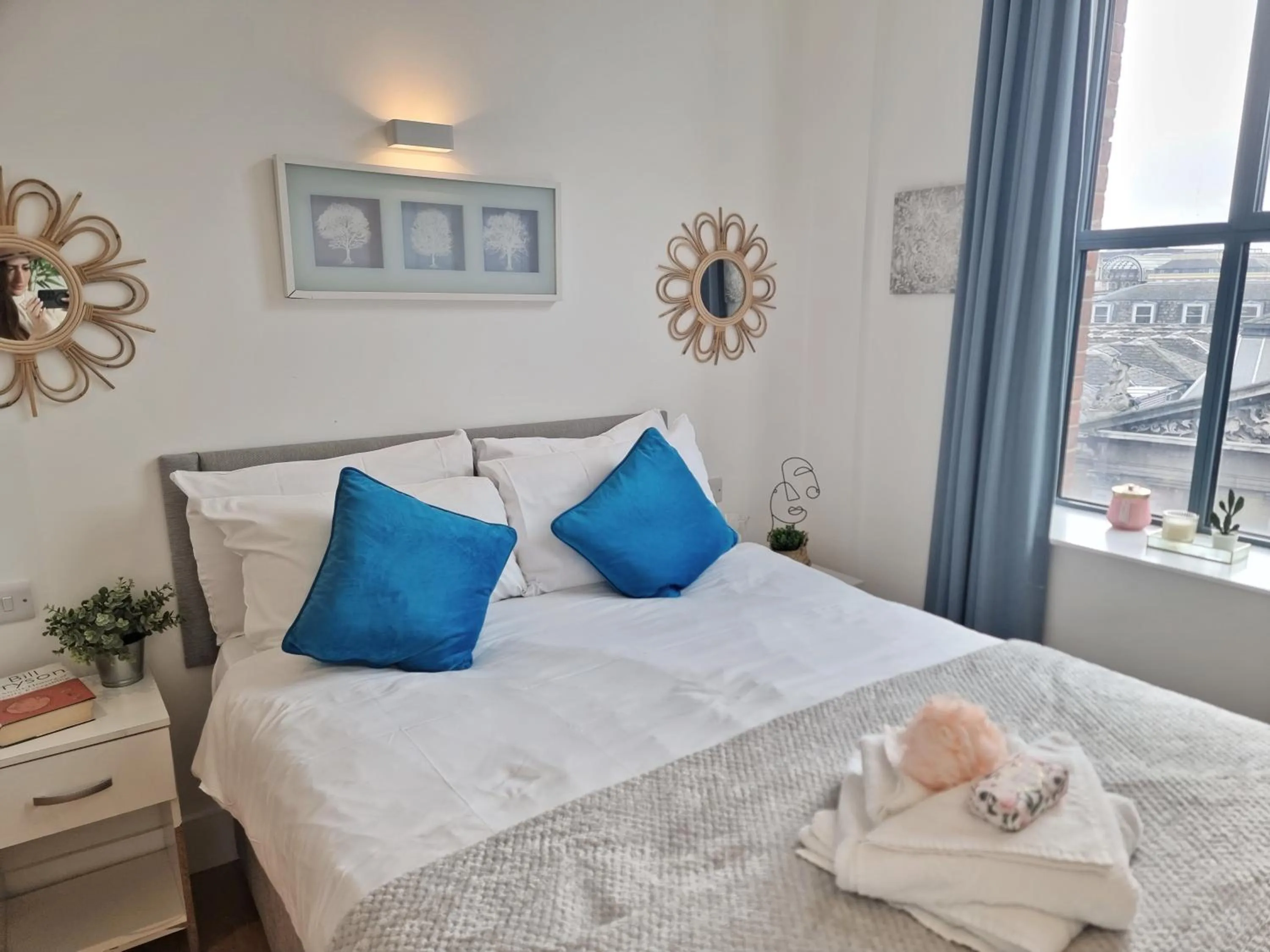 Bed in Shard View Apartments