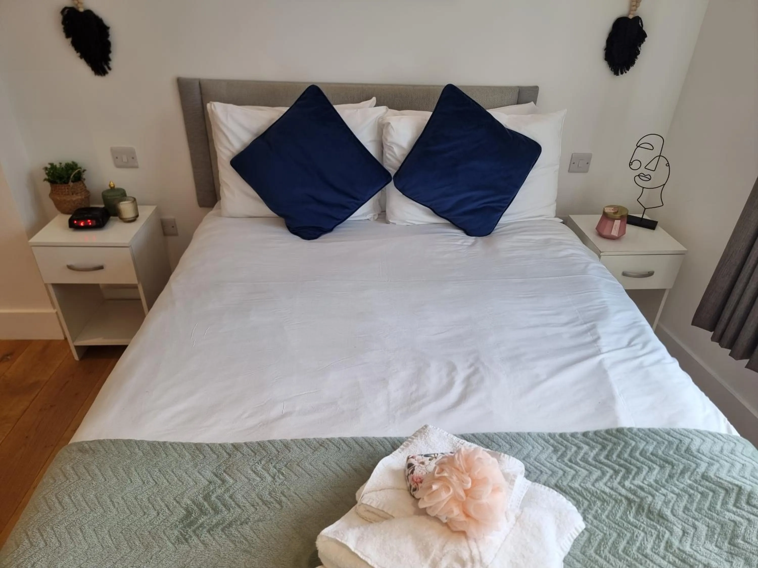 Bed in Shard View Apartments