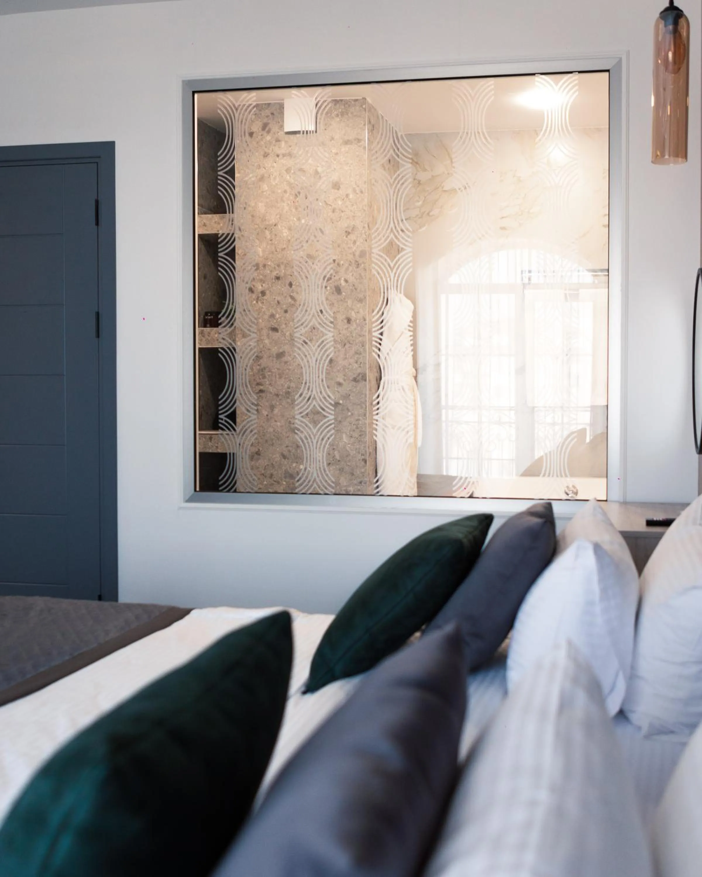 Bed in Dynasty Hotel & SPA