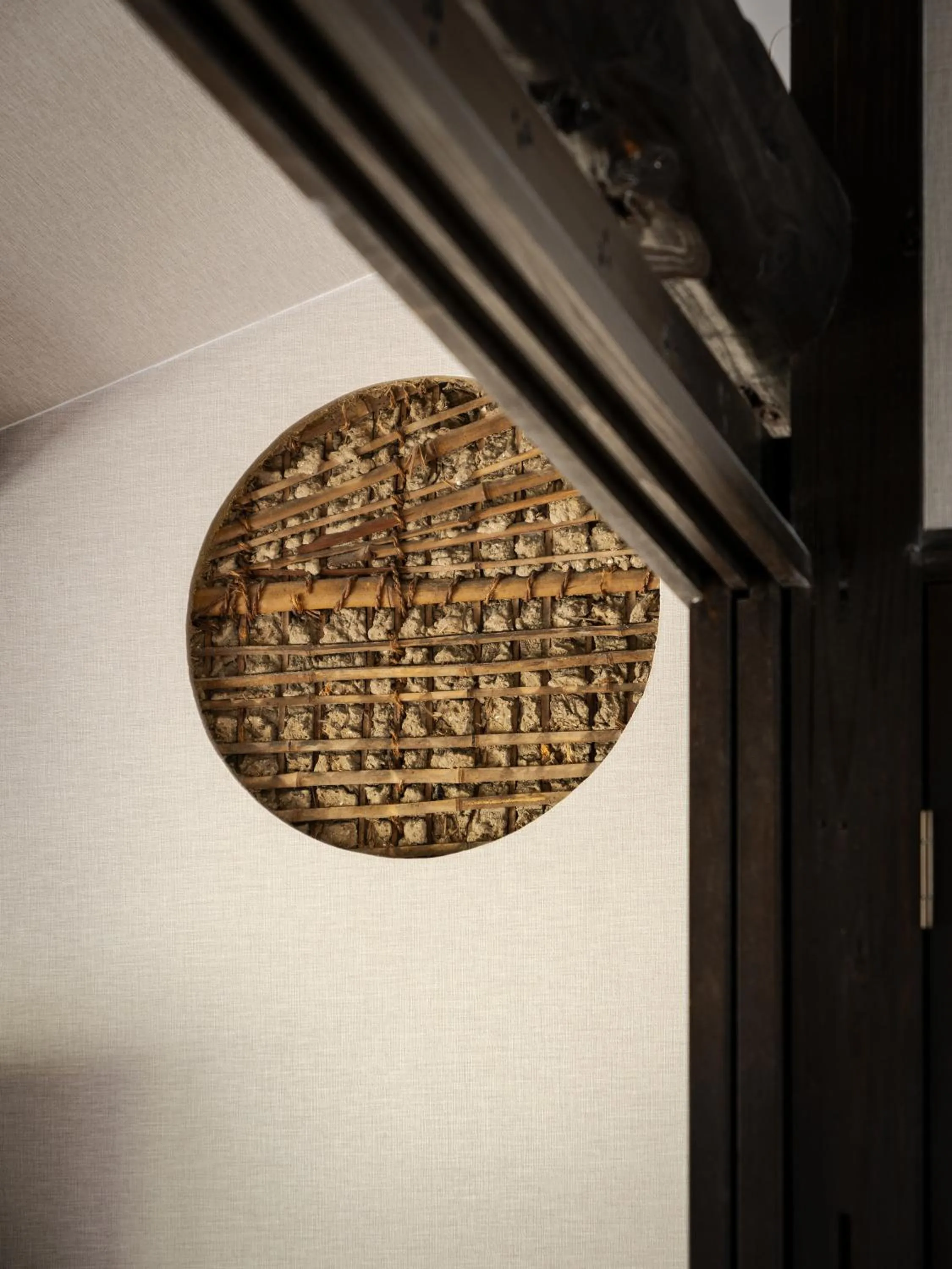 Decorative detail in Momohana an Machiya House