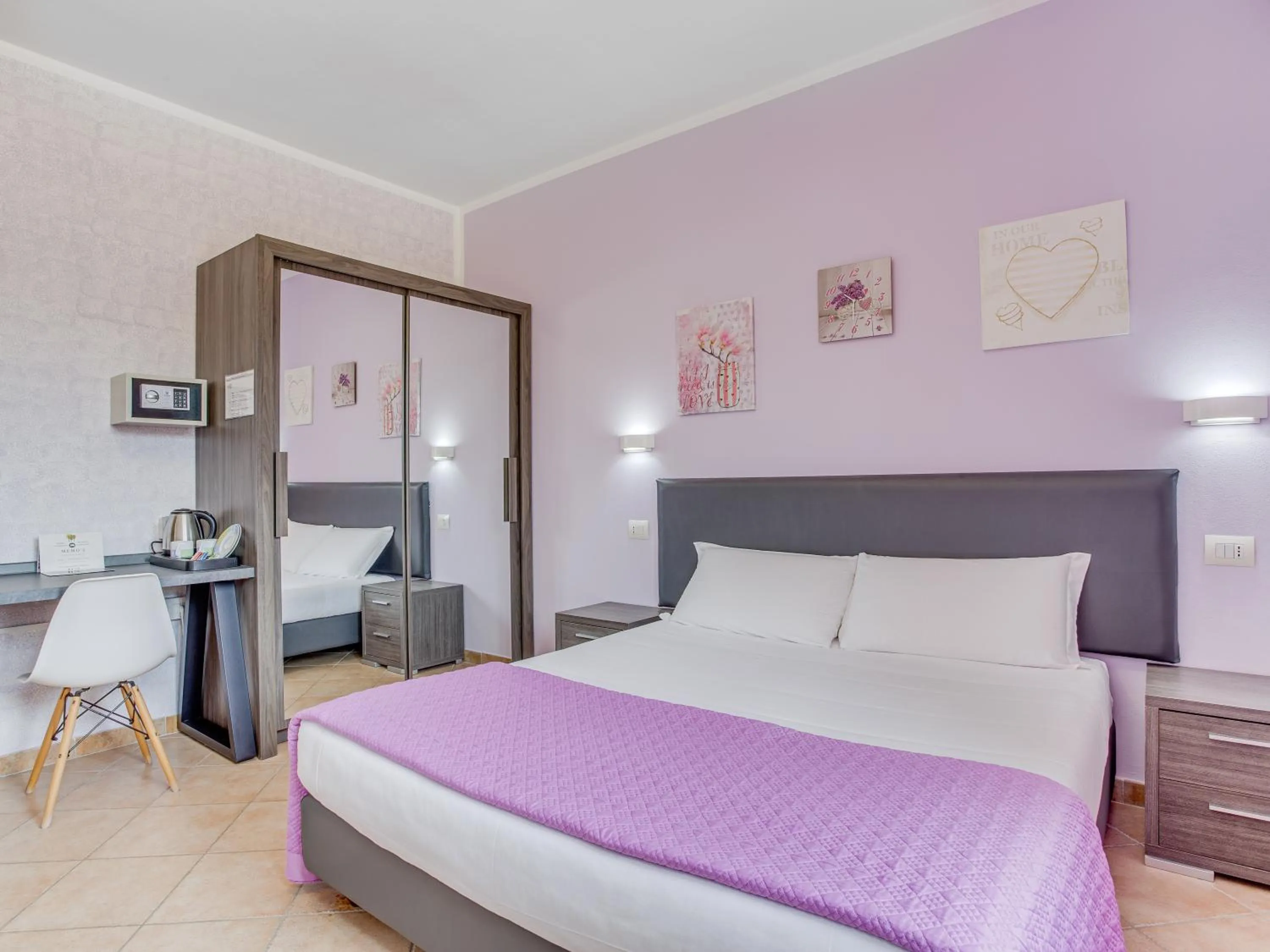 Bed in MEMO'S Affittacamere