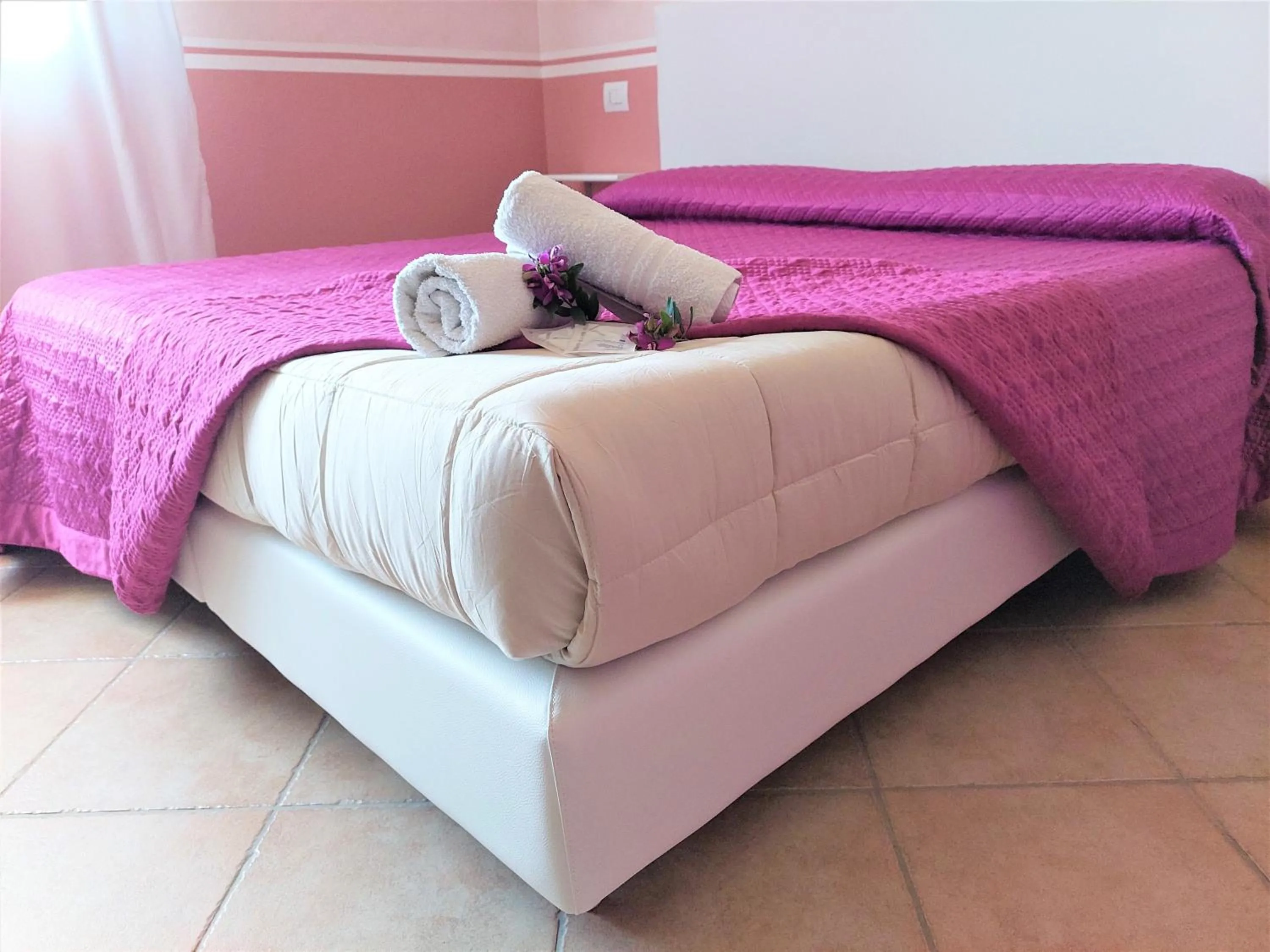 Bed in MEMO'S Affittacamere