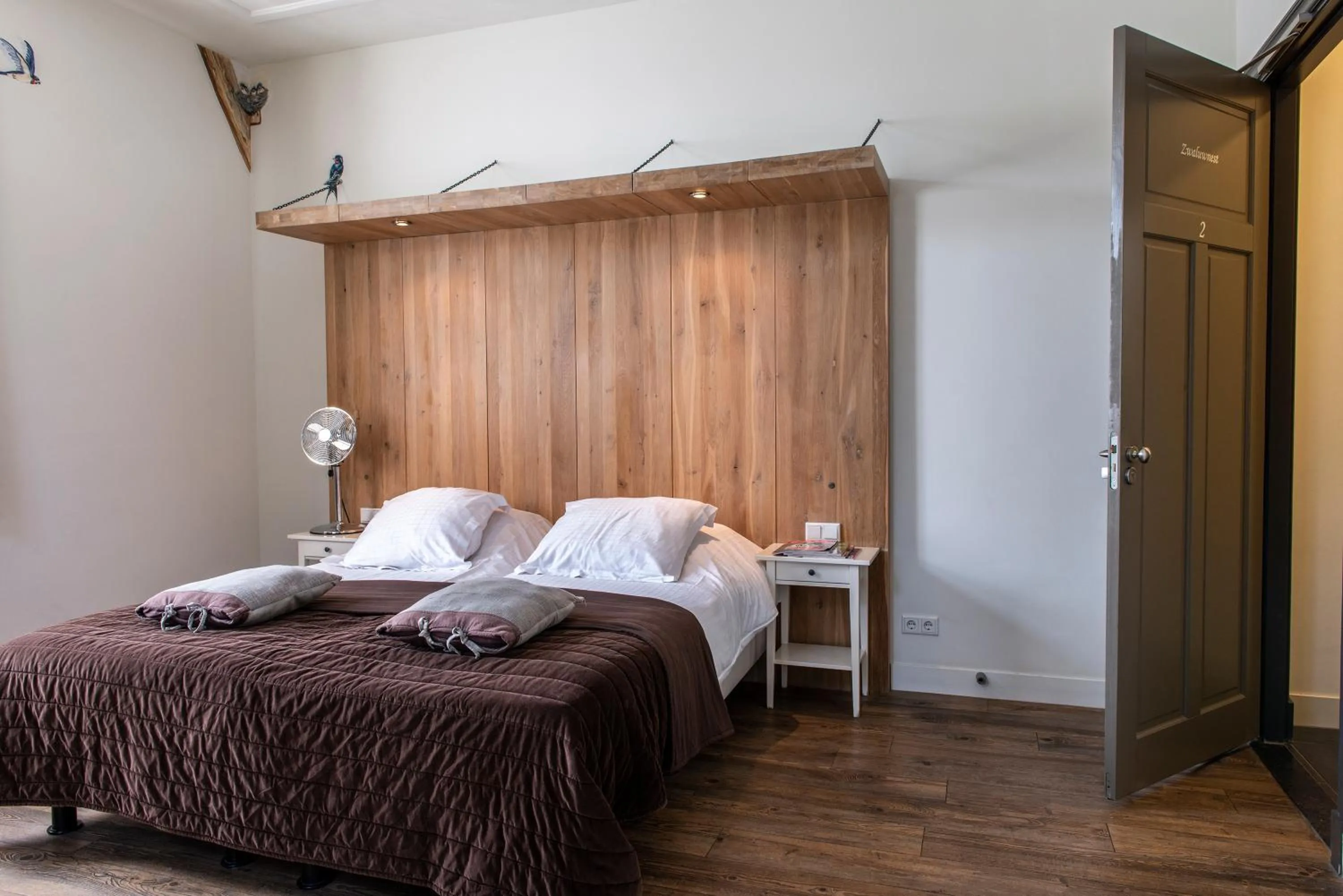 Bed in Herberg de Brabantse Kluis