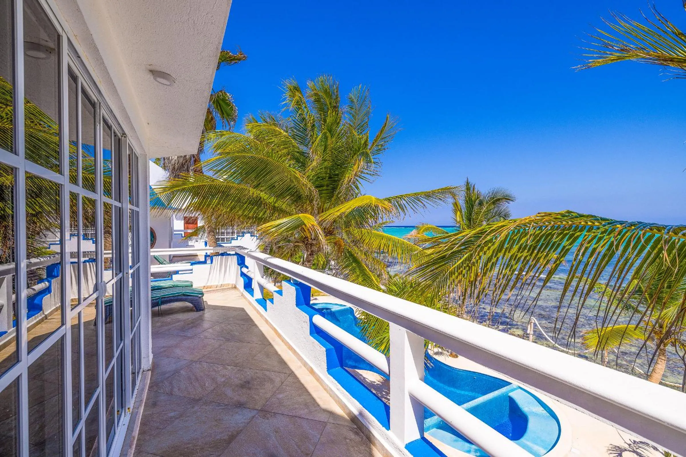 Balcony/Terrace in Casa Cenote Hotel