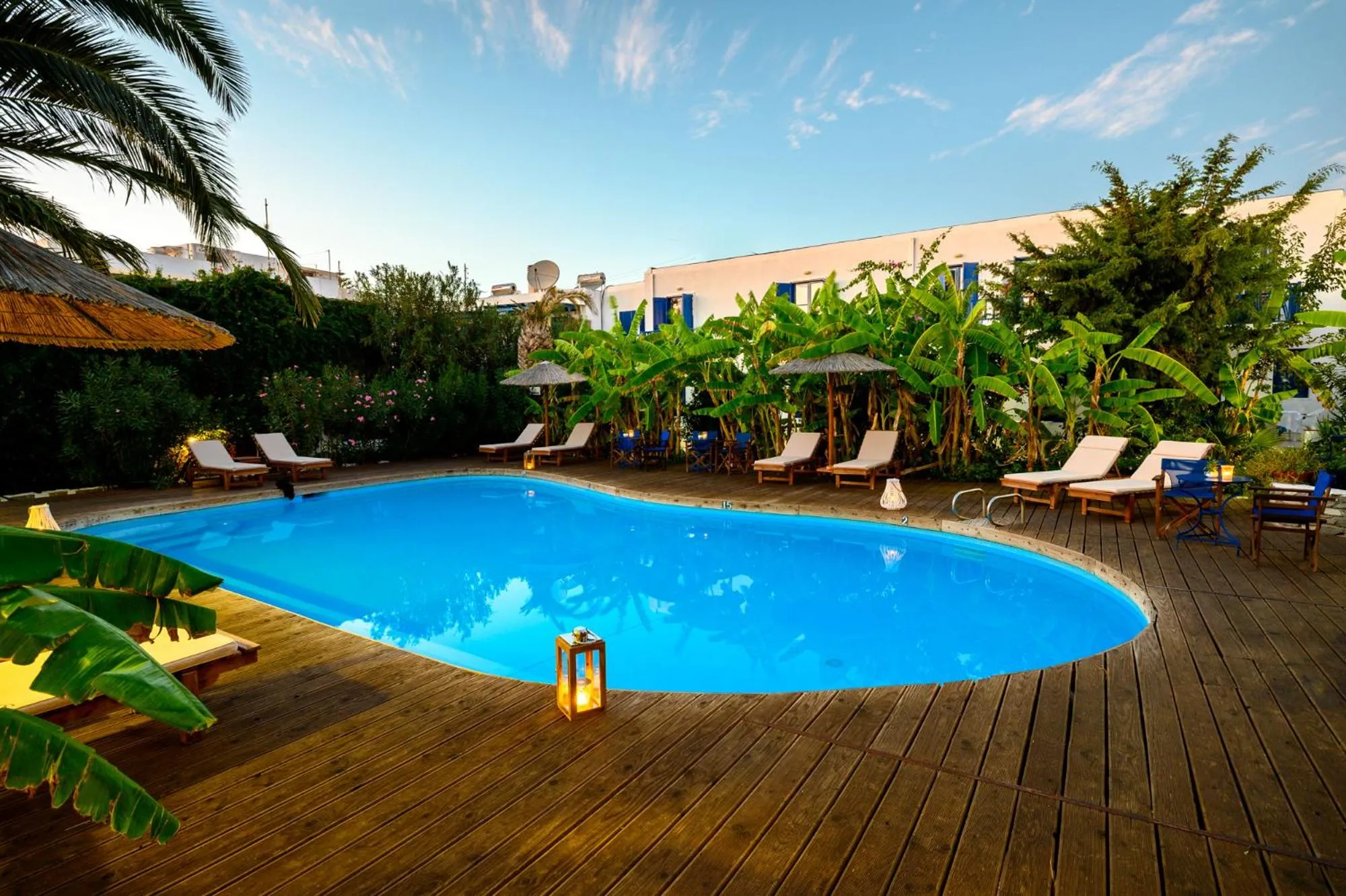 Pool view in Casa Di Roma