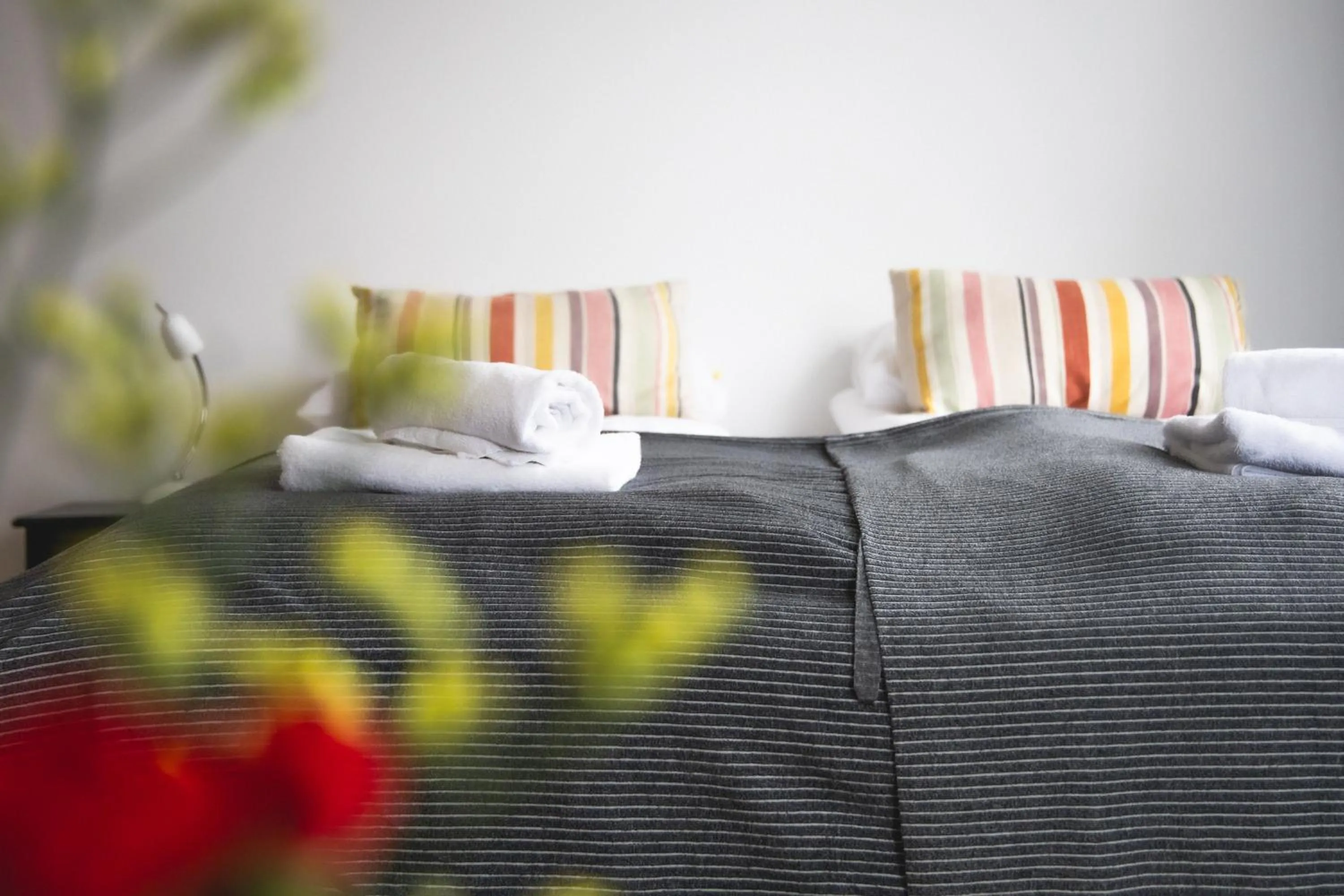 Bed in Setrið Guesthouse