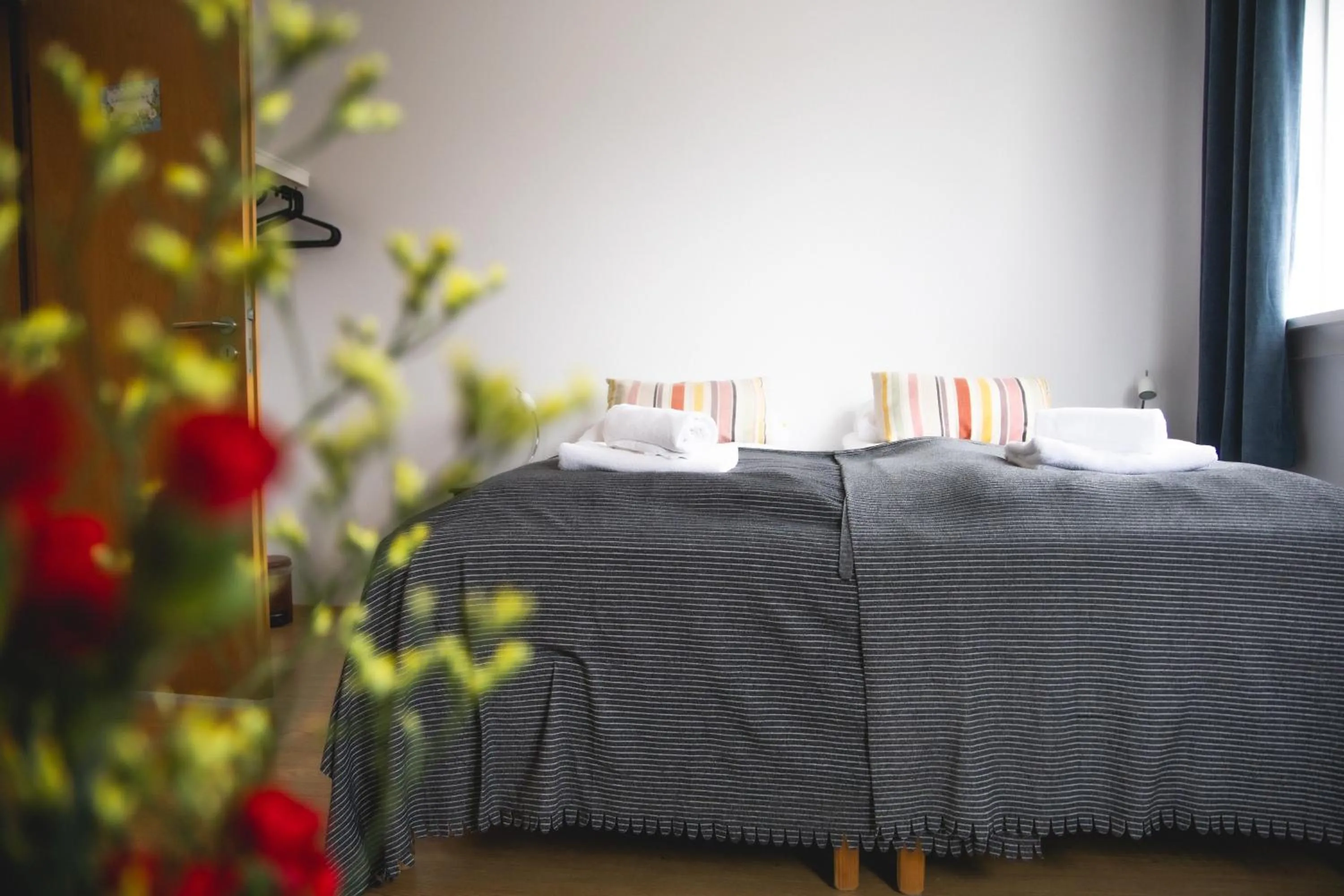 Bed in Setrið Guesthouse