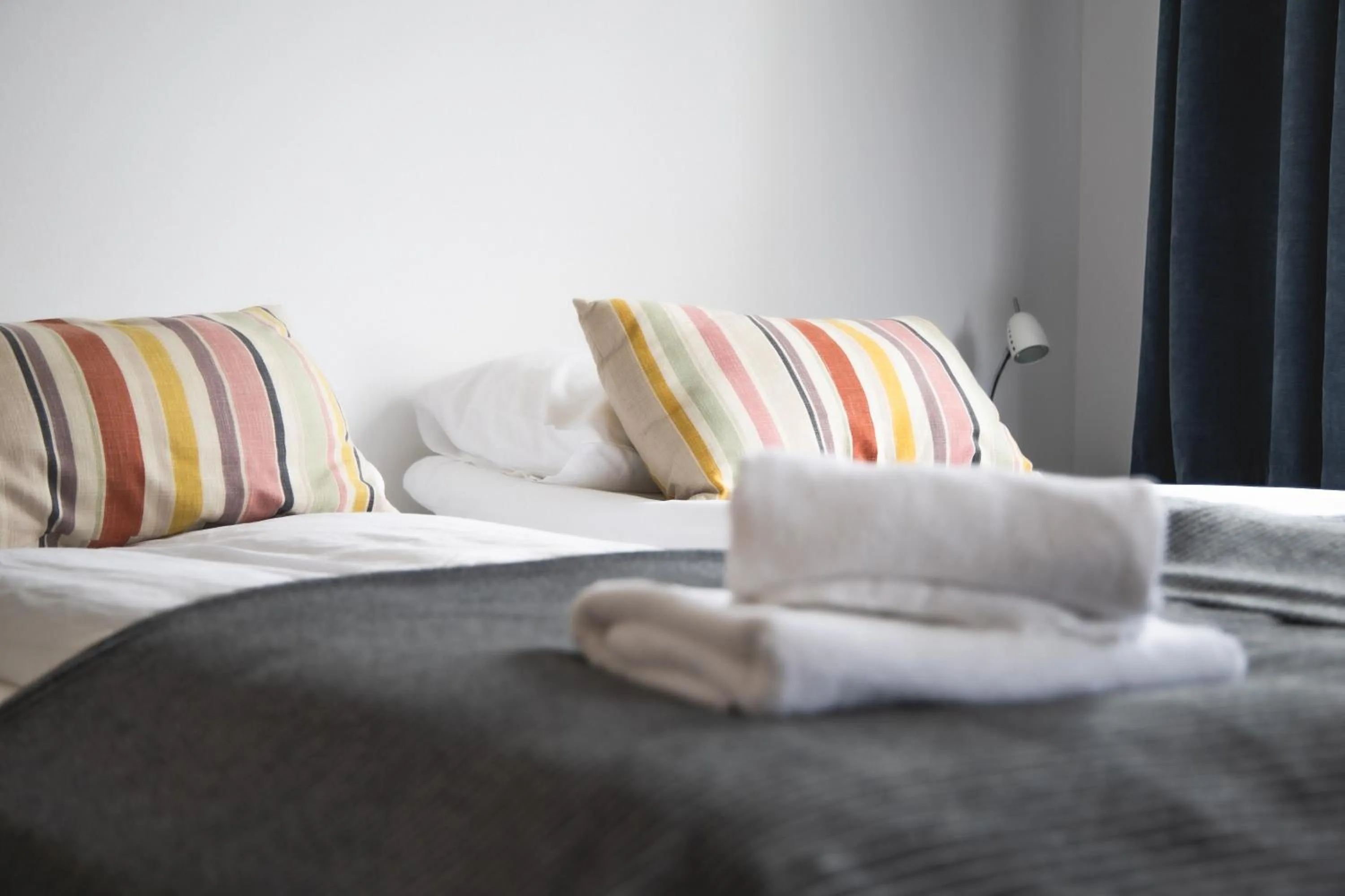 Bed in Setrið Guesthouse