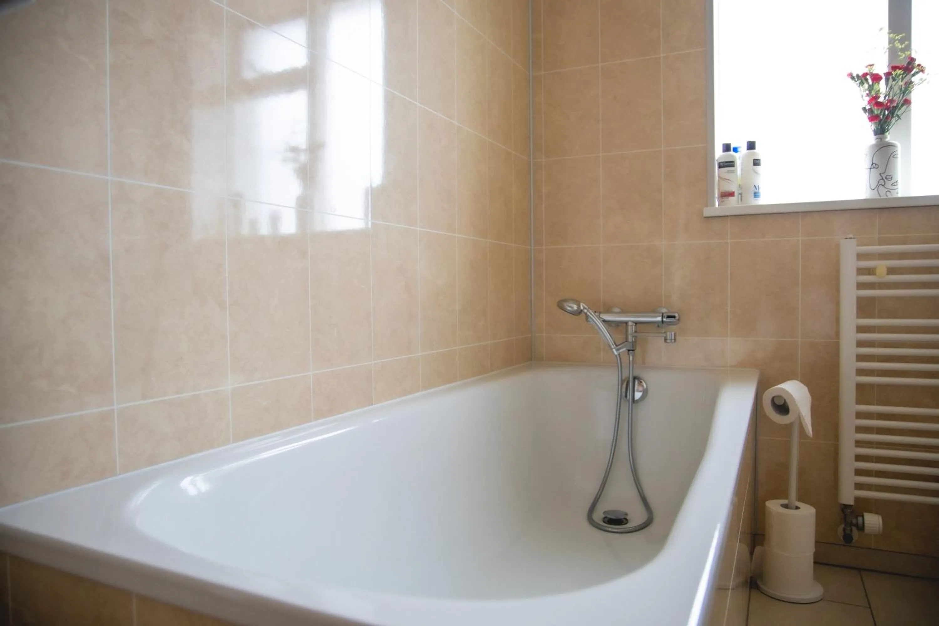 Bathroom in Setrið Guesthouse