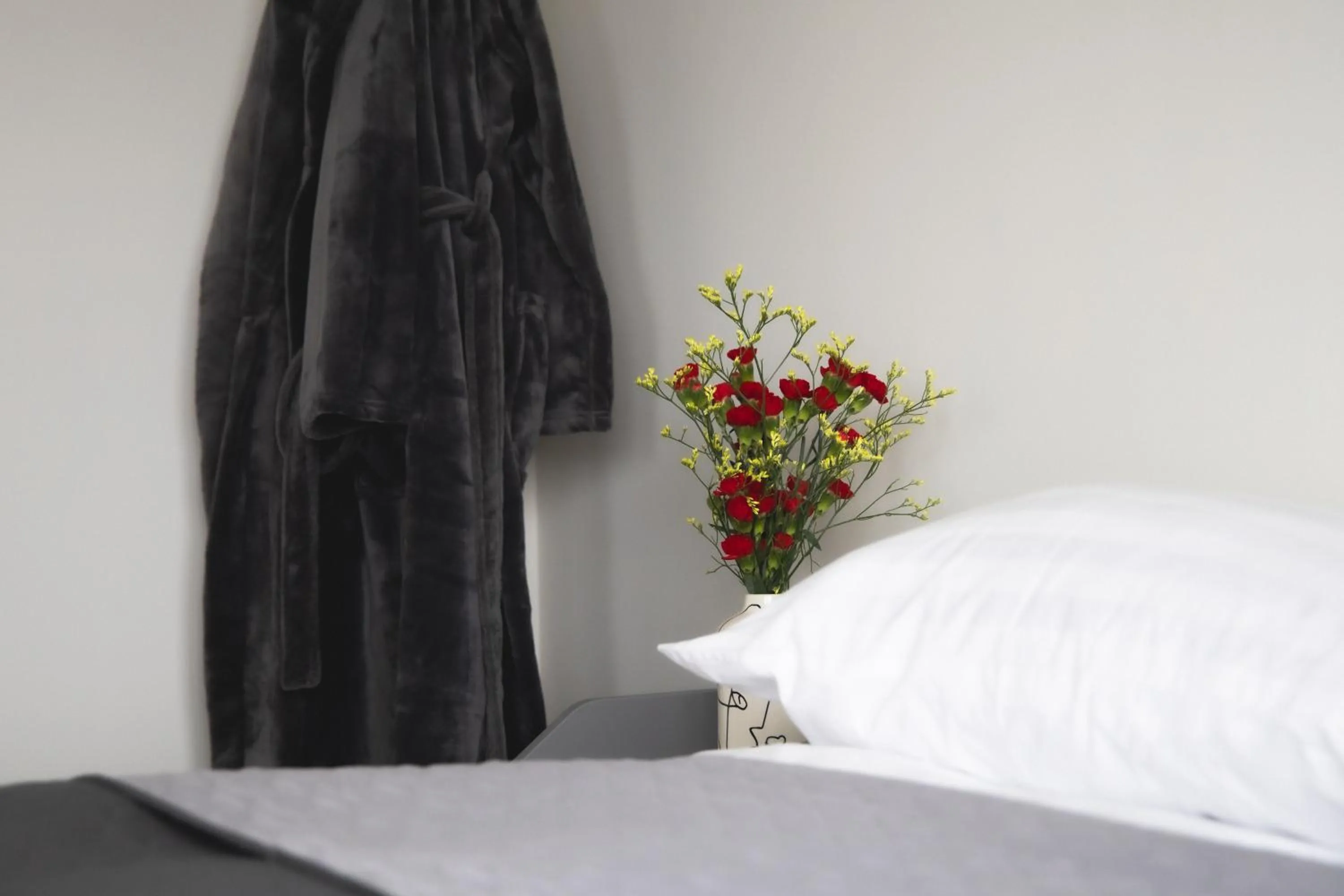 Bed in Setrið Guesthouse