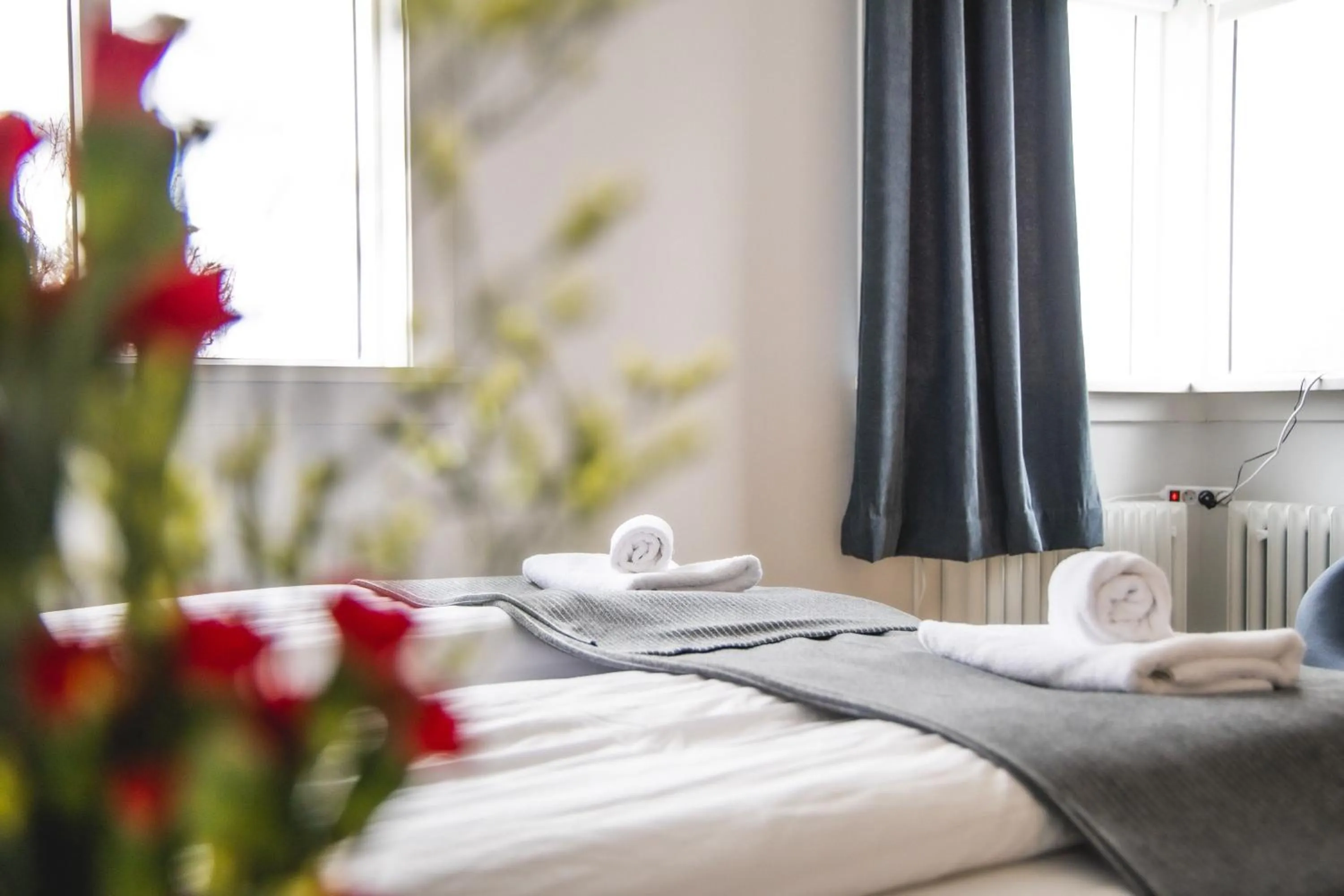 Bedroom, Bed in Setrið Guesthouse