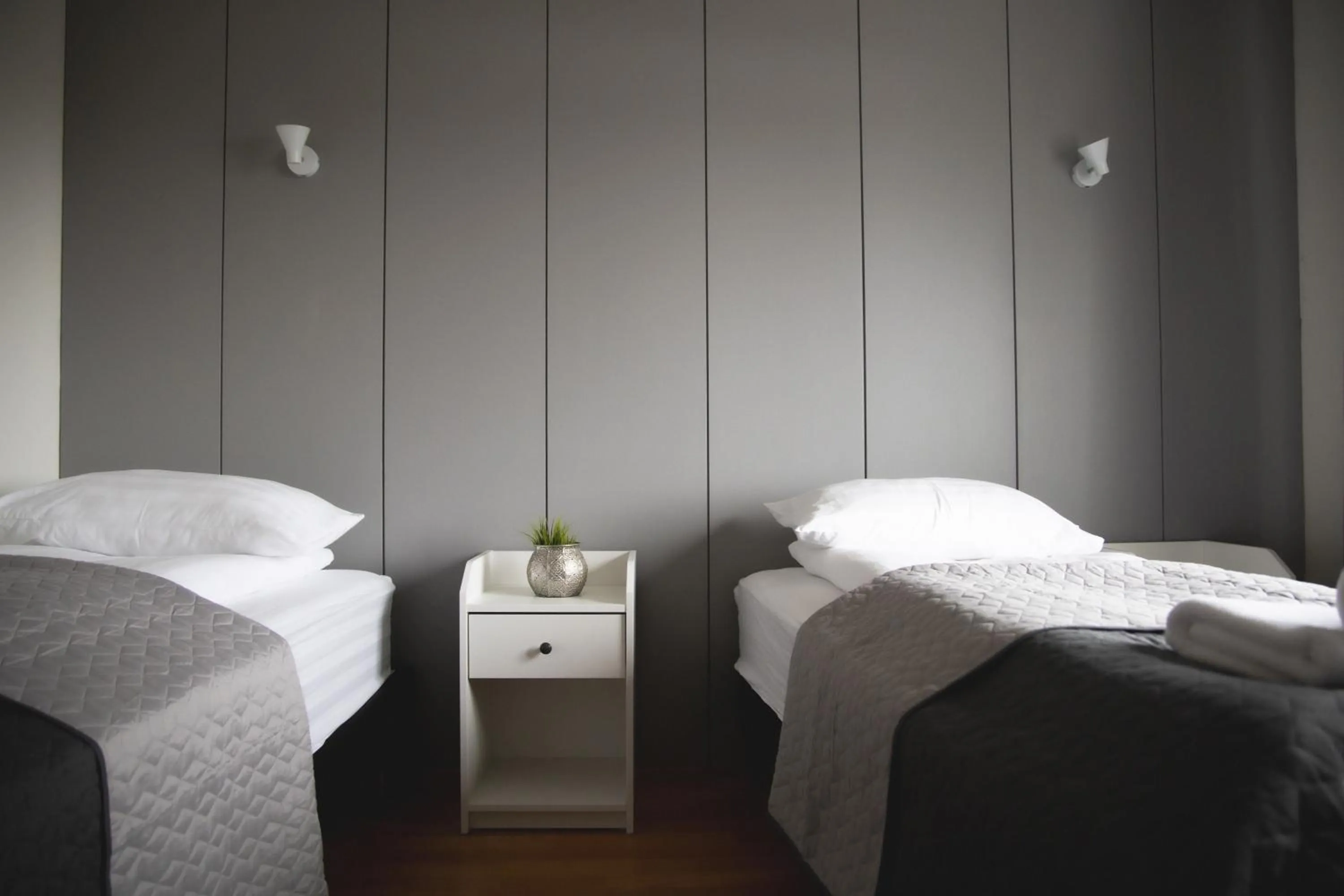 Bed in Setrið Guesthouse