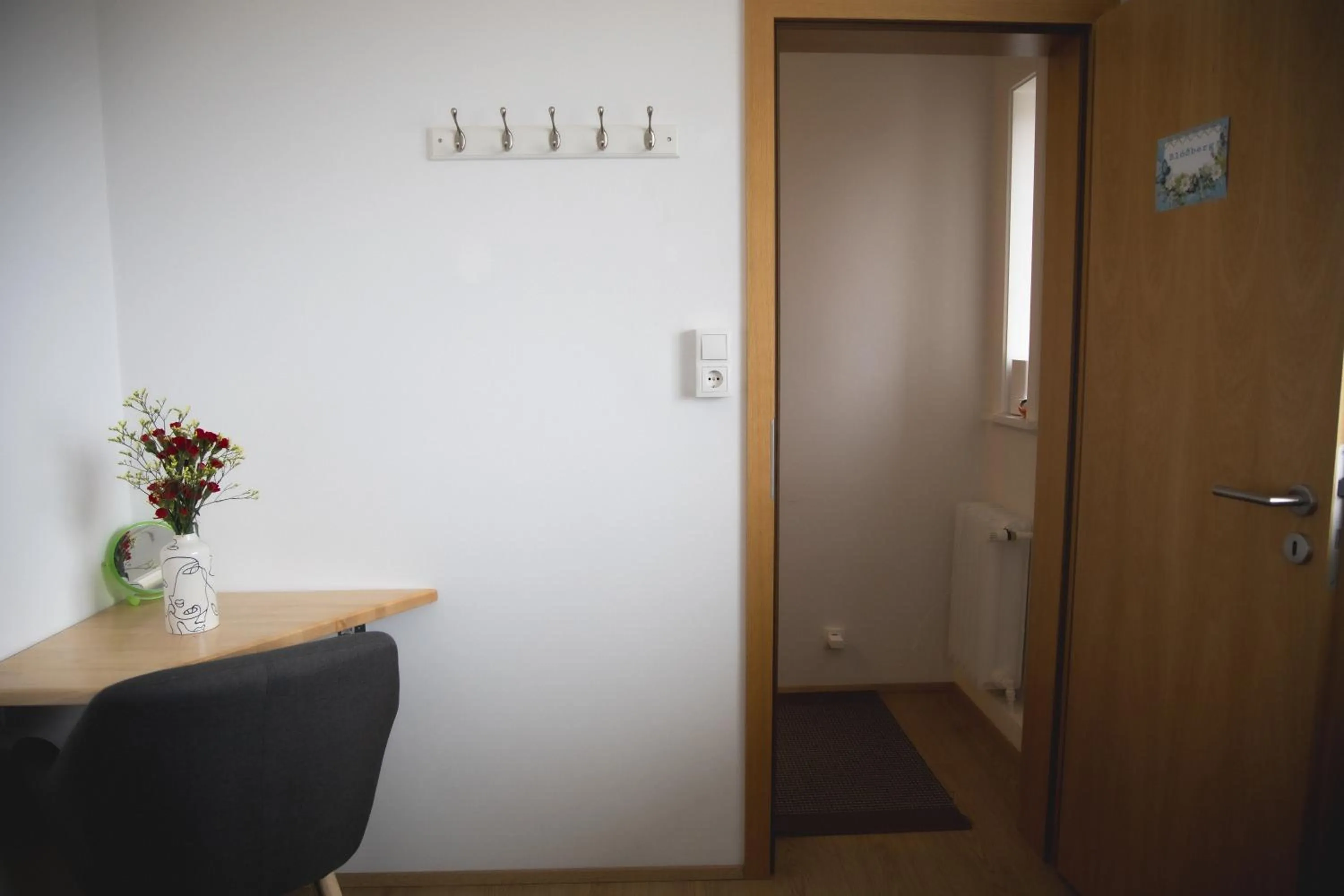 Seating area in Setrið Guesthouse