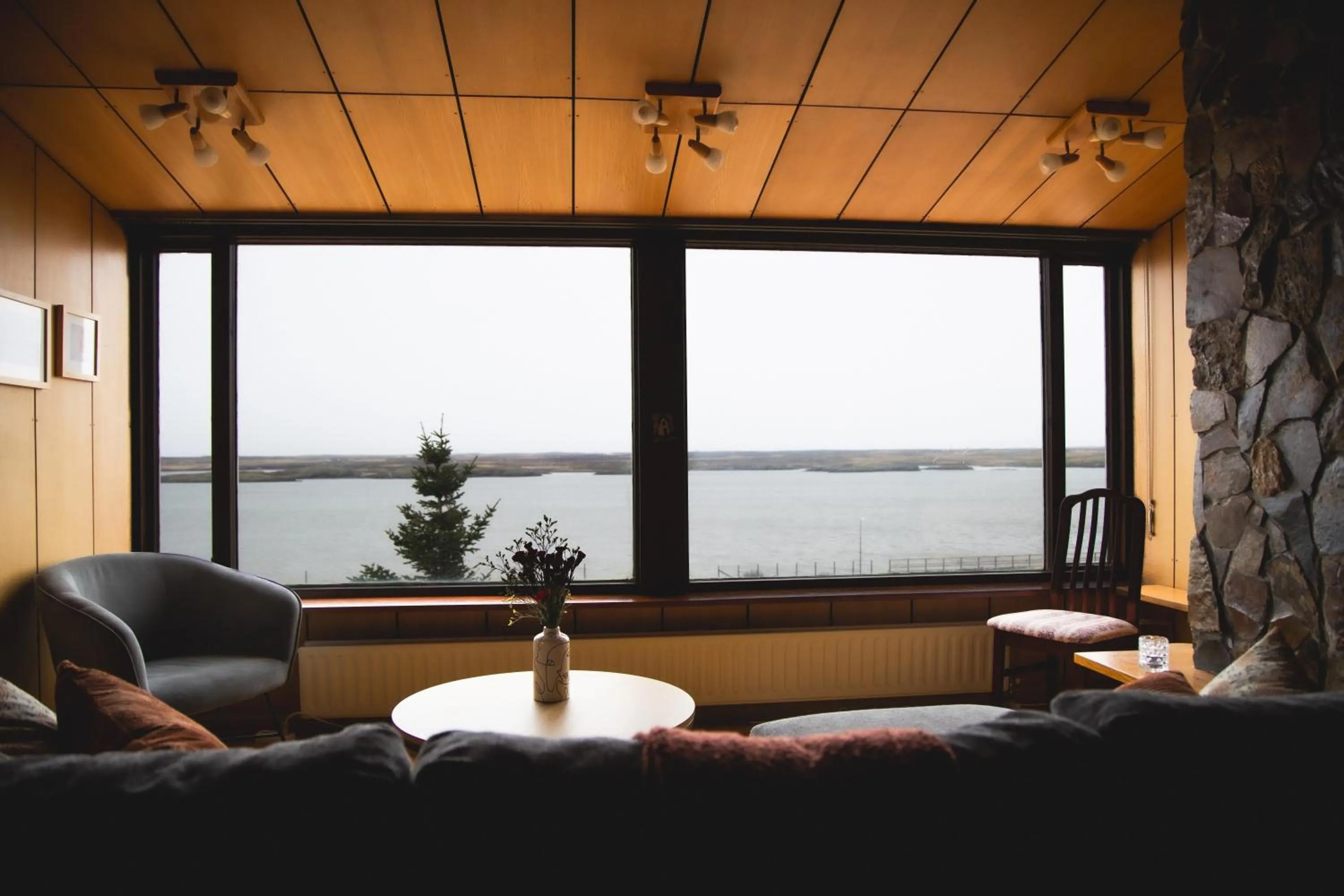 Natural landscape in Setrið Guesthouse