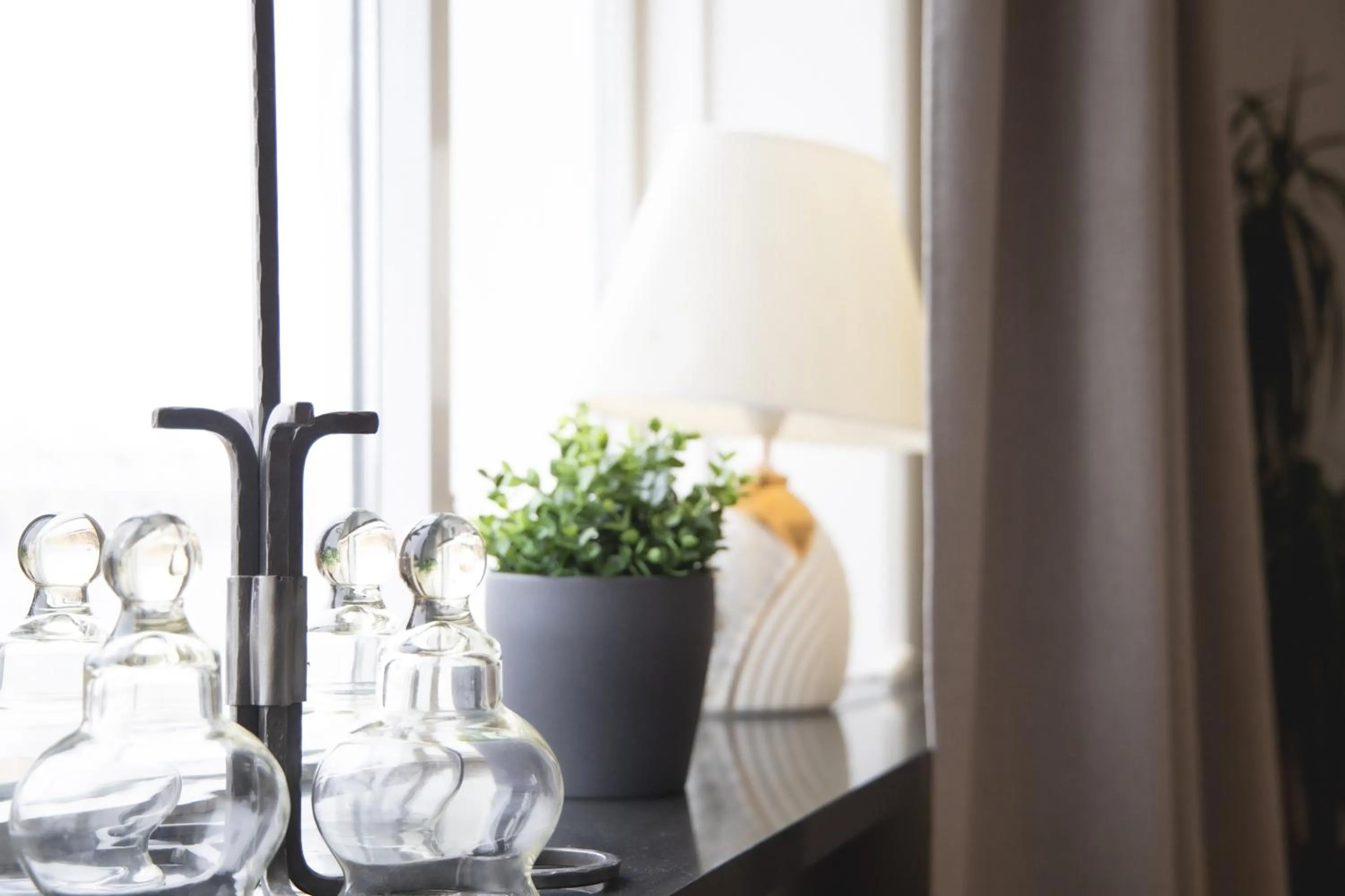 Decorative detail in Setrið Guesthouse