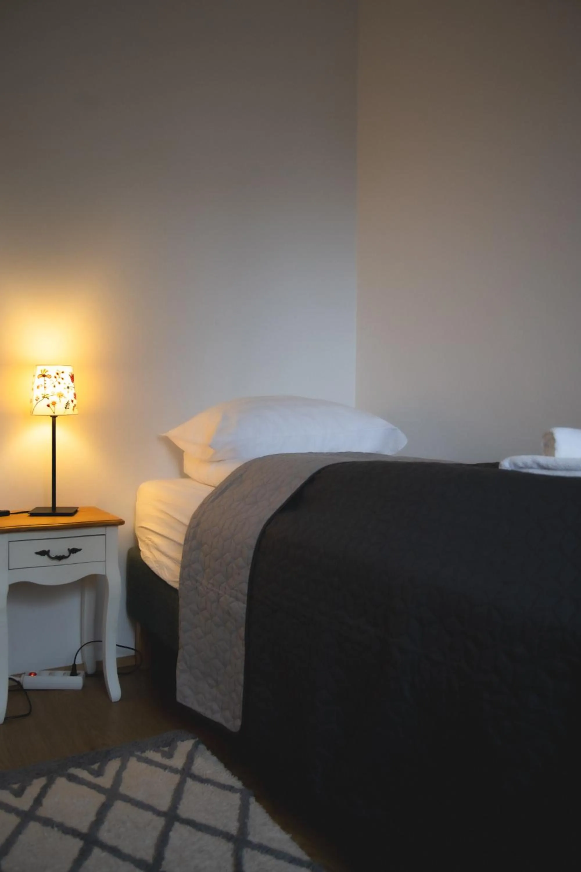 Bed in Setrið Guesthouse