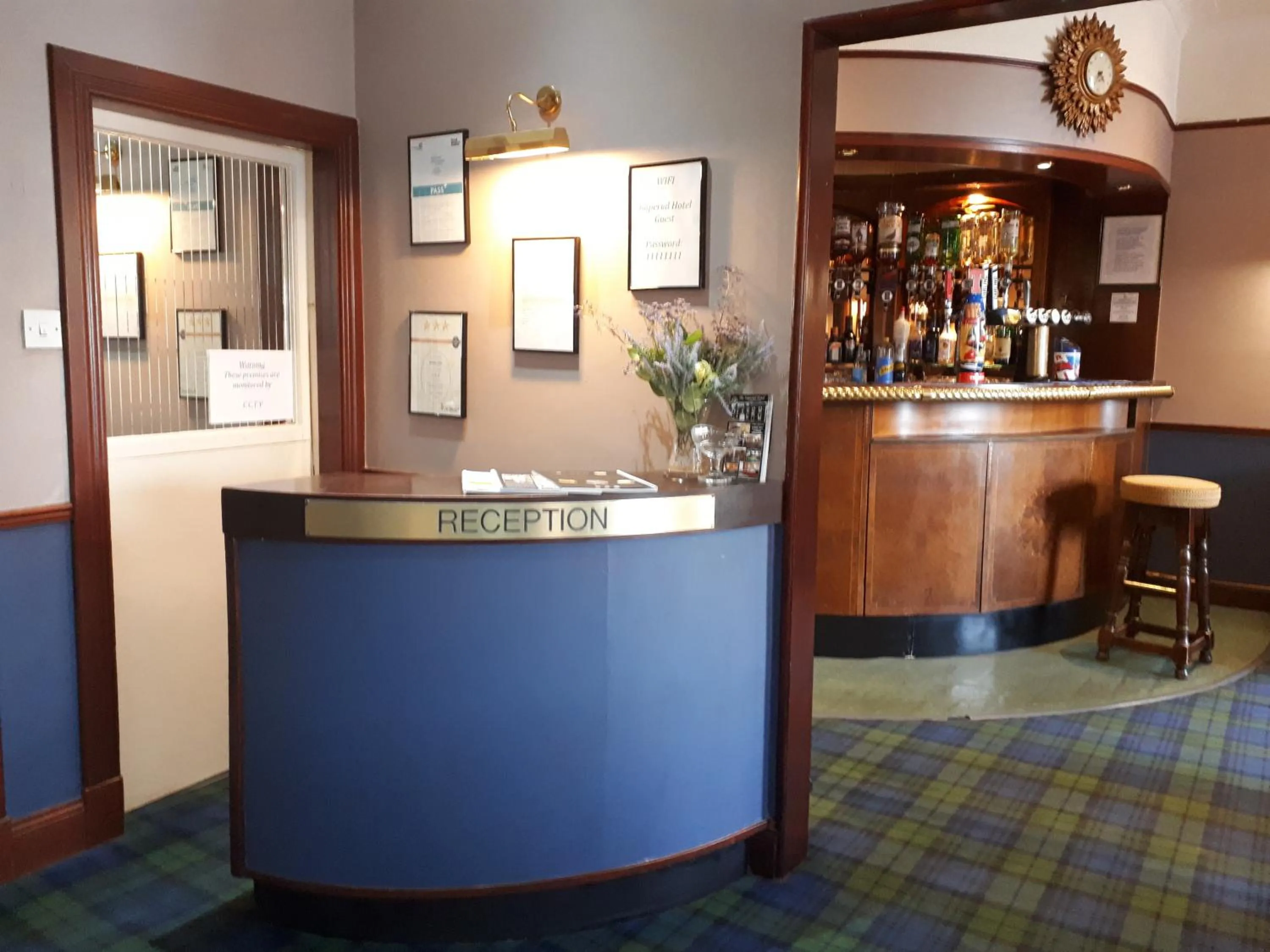 Lobby or reception in The Imperial Hotel