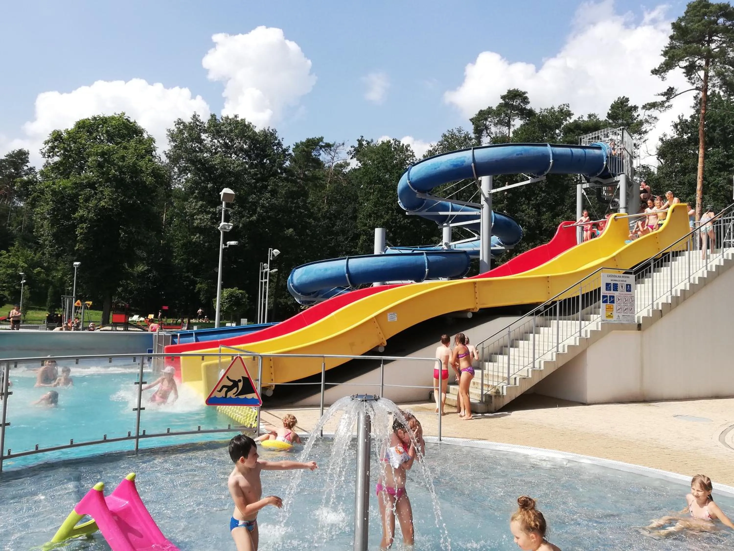 Swimming pool in Willa Puławianka